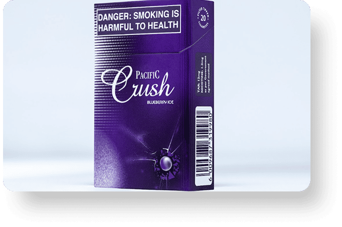 Pacific Crush Blue Ice cigarettes
