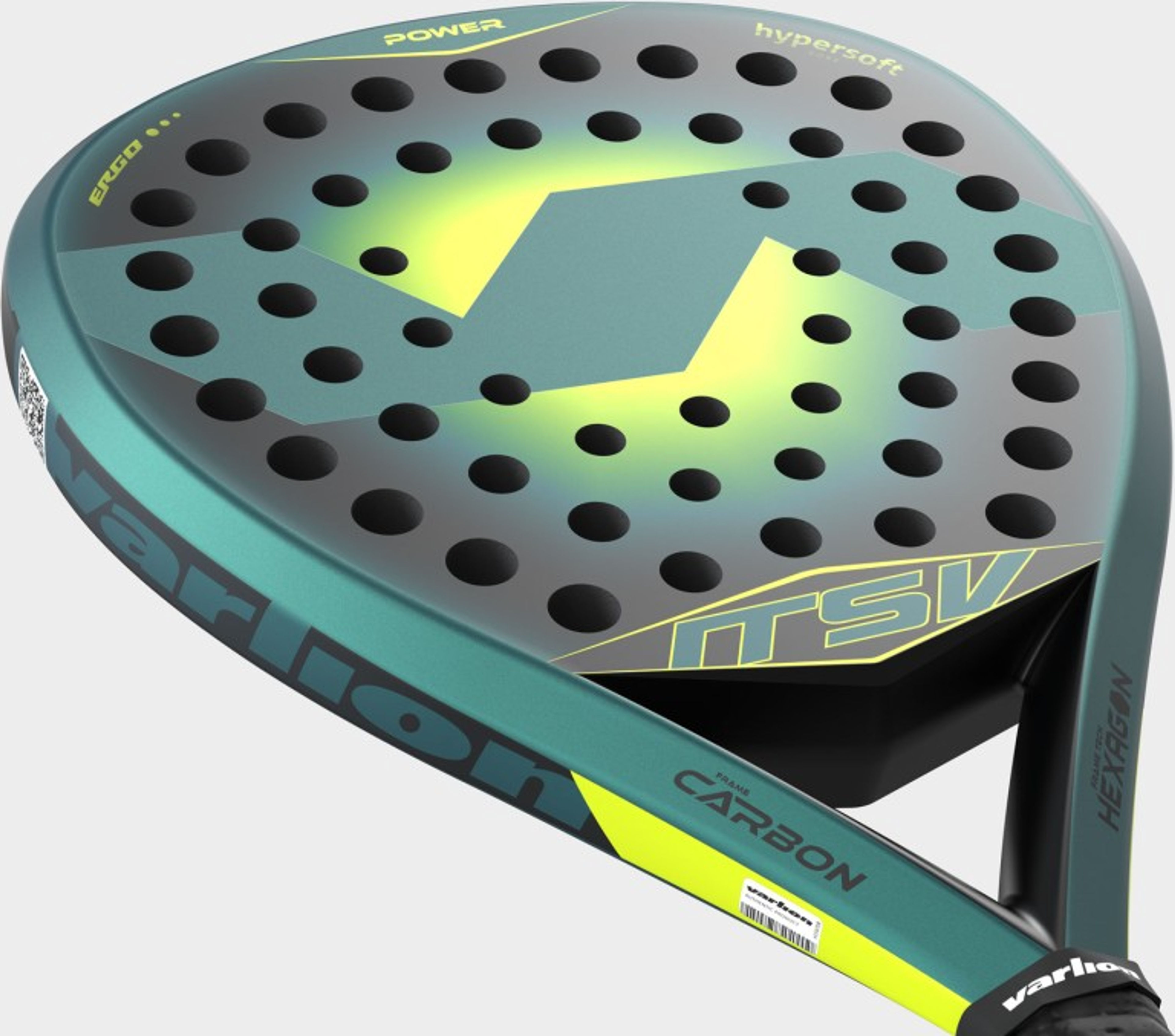 Varlion BOURNE 8.8 pala de pádel – detalle