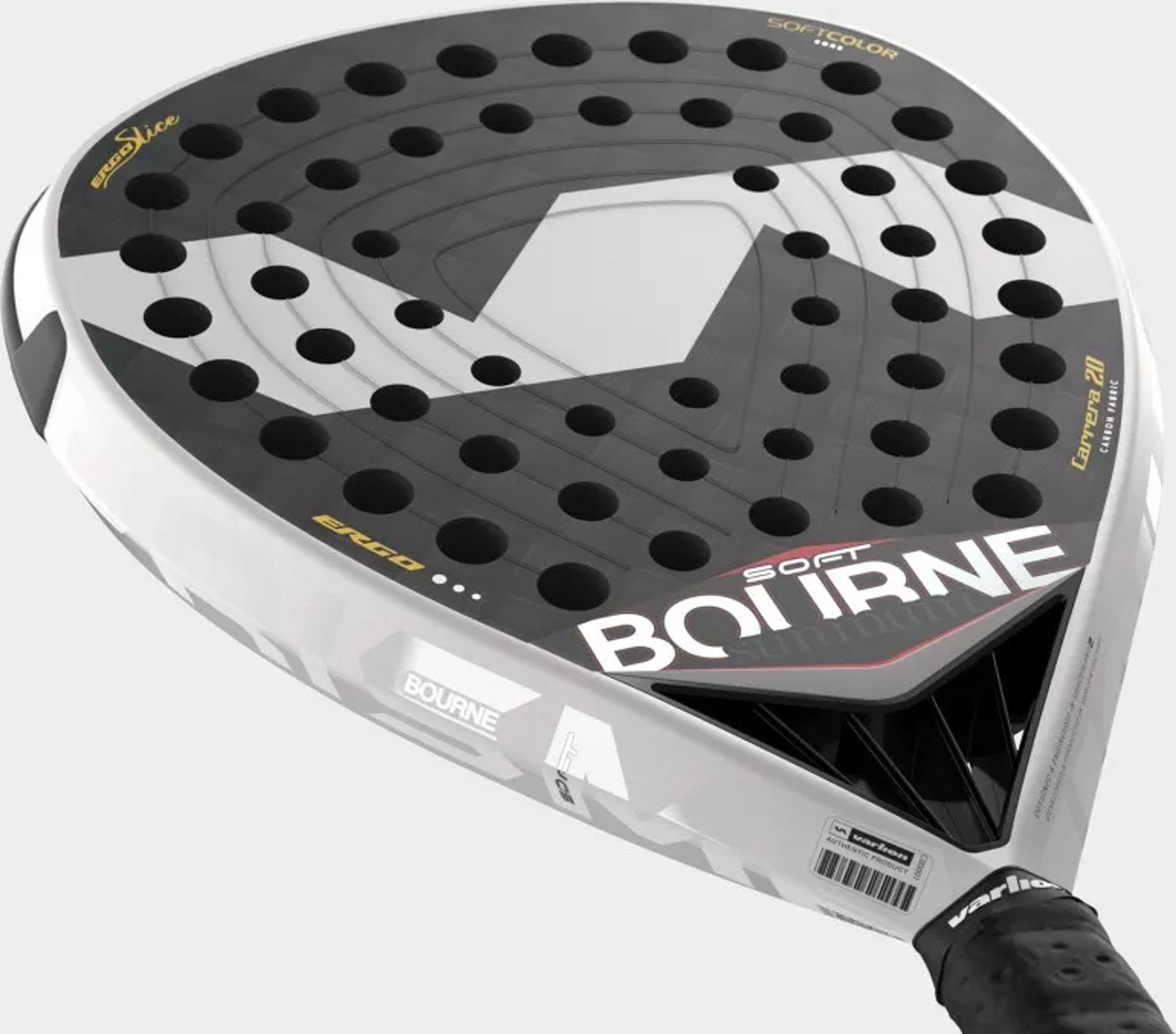 Varlion Bourne Prisma Carbon Soft pala de pádel – detalle