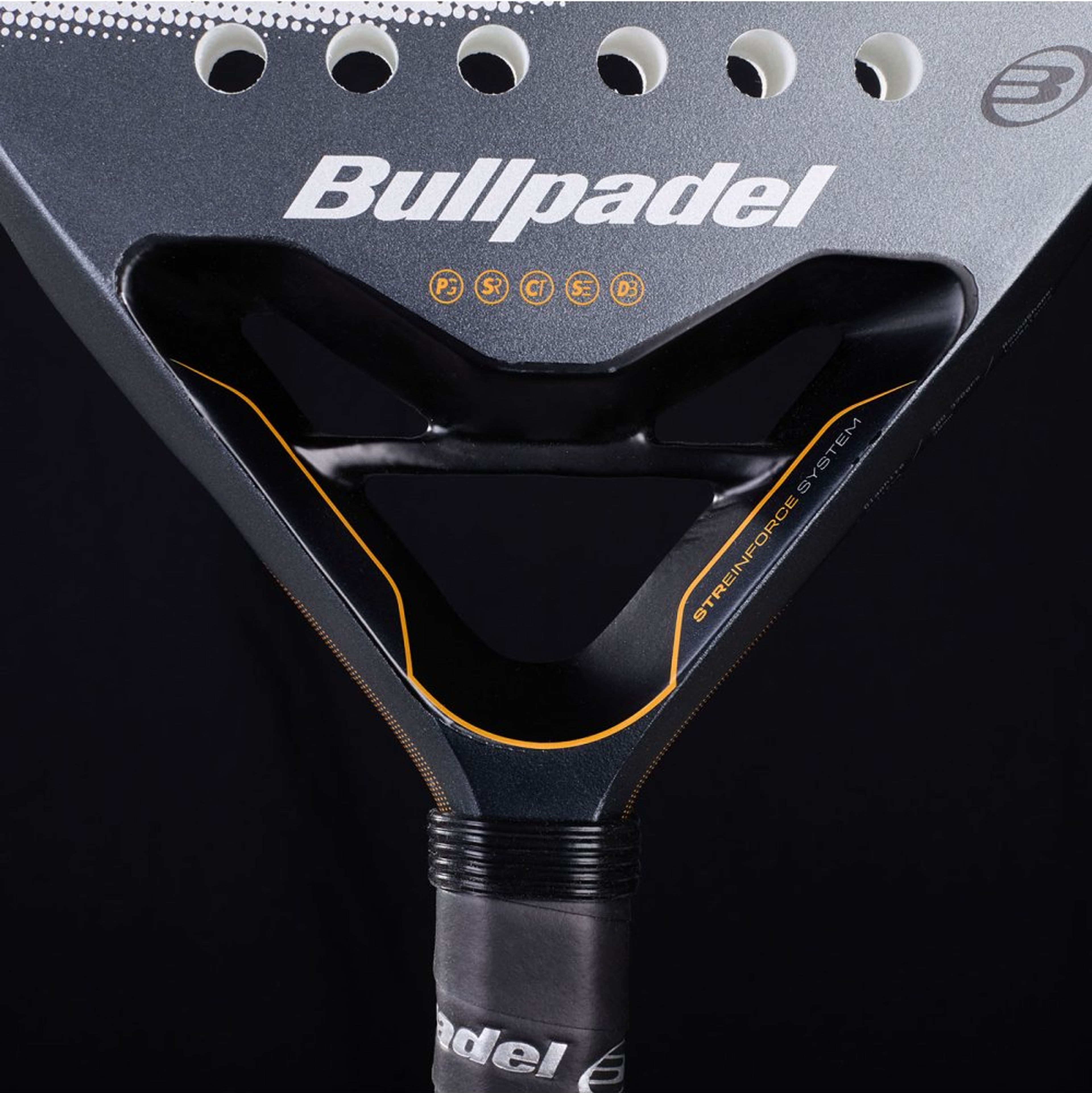 Bullpadel BP10 EVO 25 padel racket – core detail