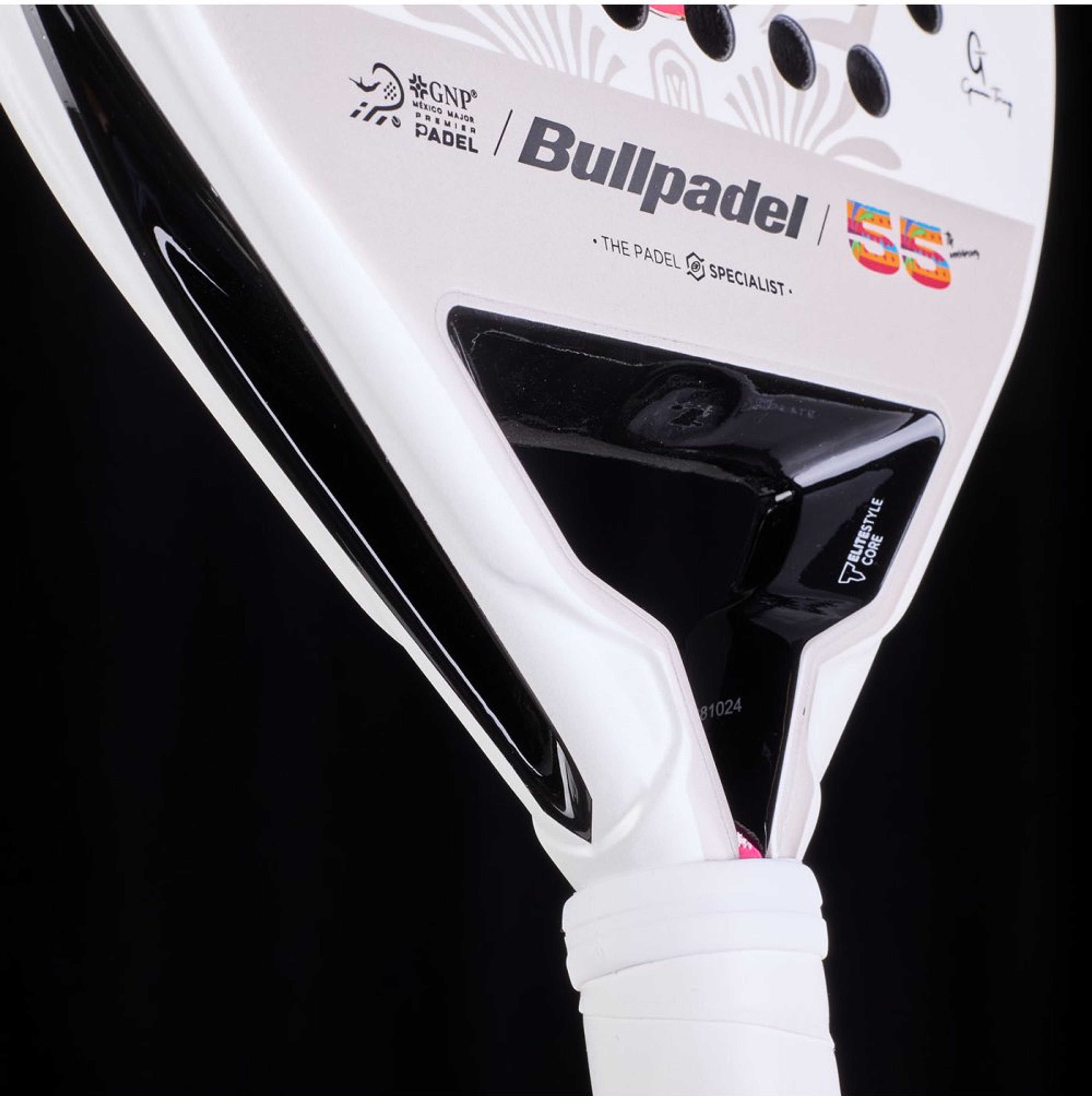 Bullpadel ELITE W MX LTD padel racket – core detail
