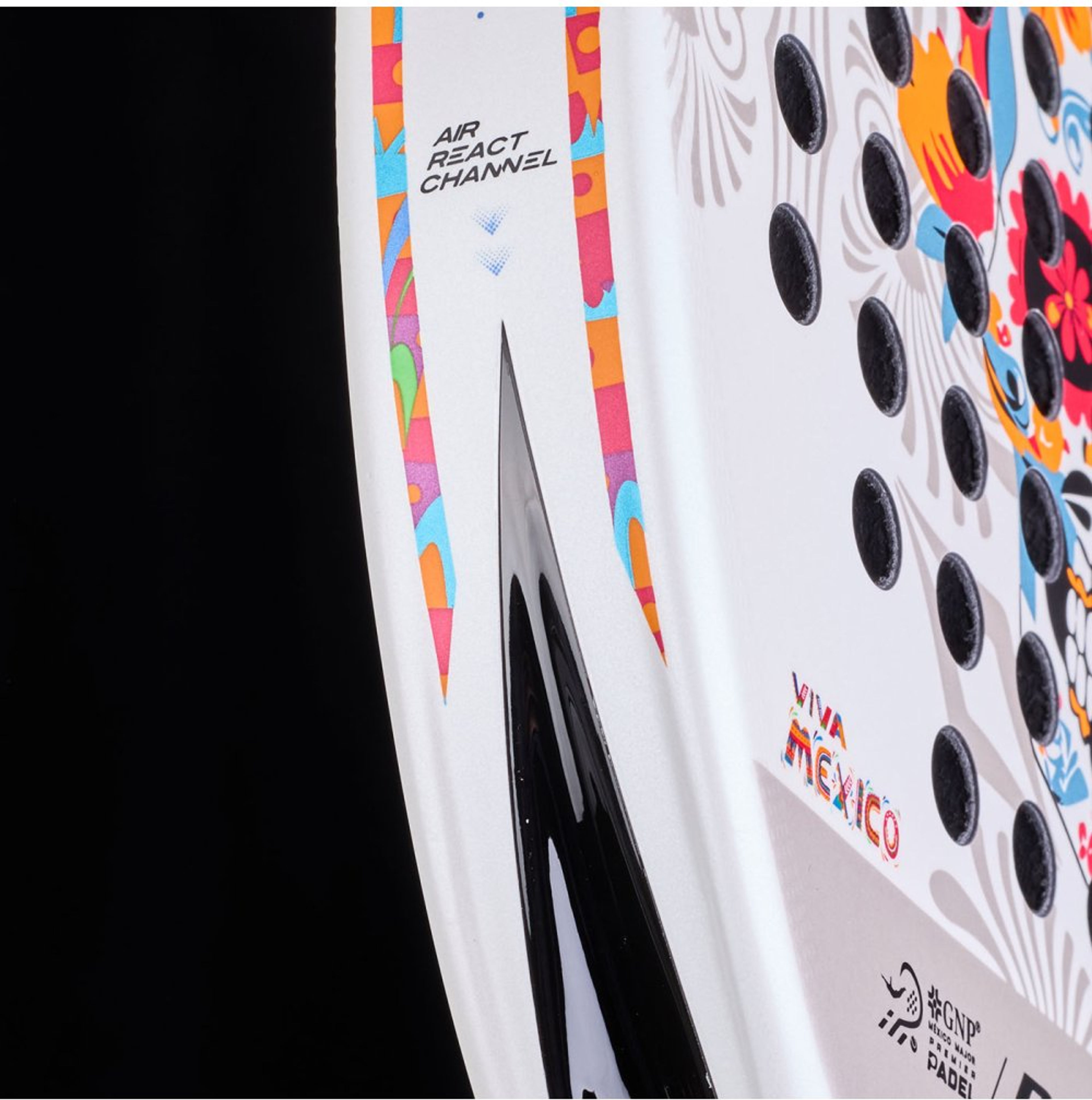 Bullpadel ELITE W MX LTD padel racket – horizontal side view