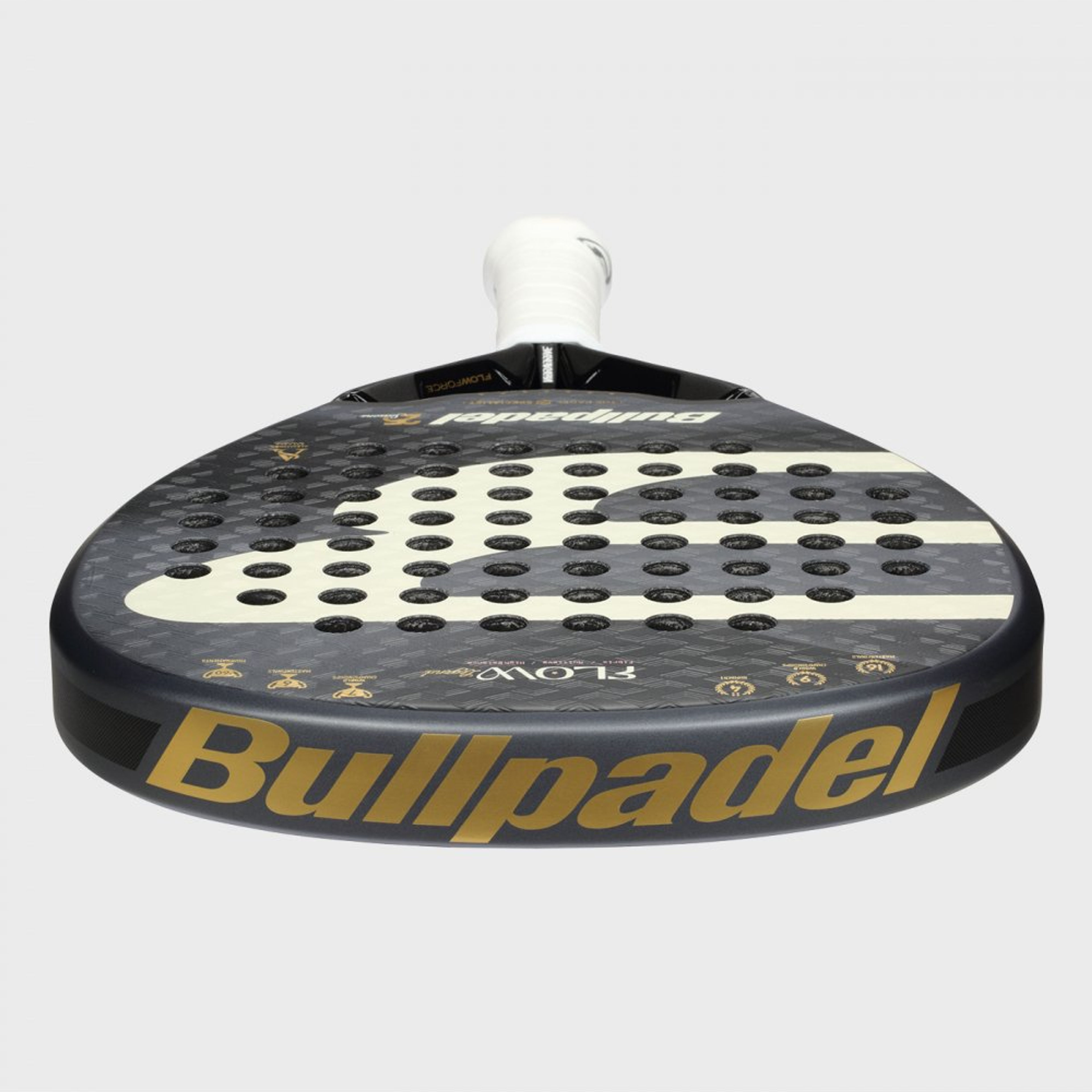 Bullpadel FLOW LEGEND padel racket – top view