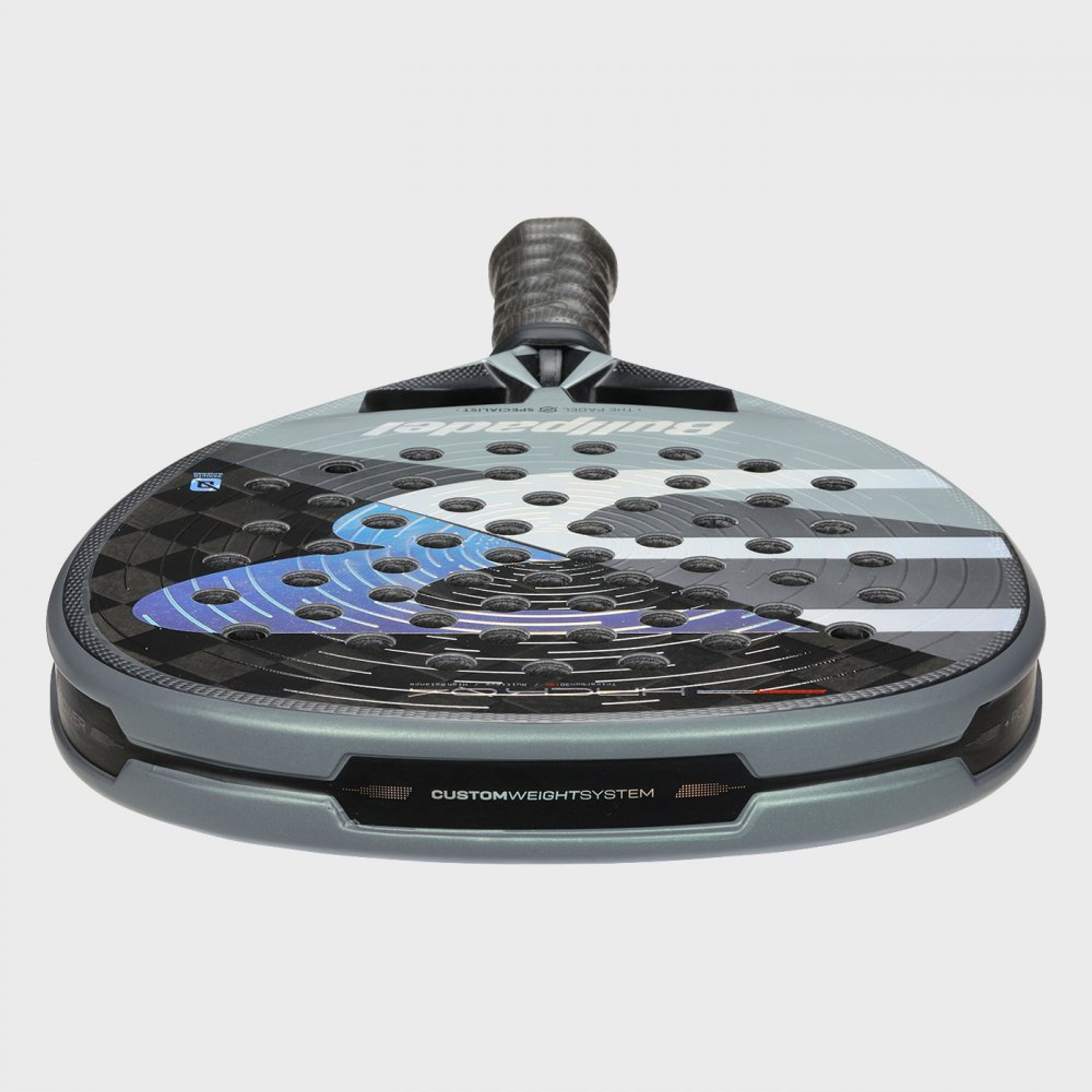 Bullpadel HACK 04 26 padel racket – top view