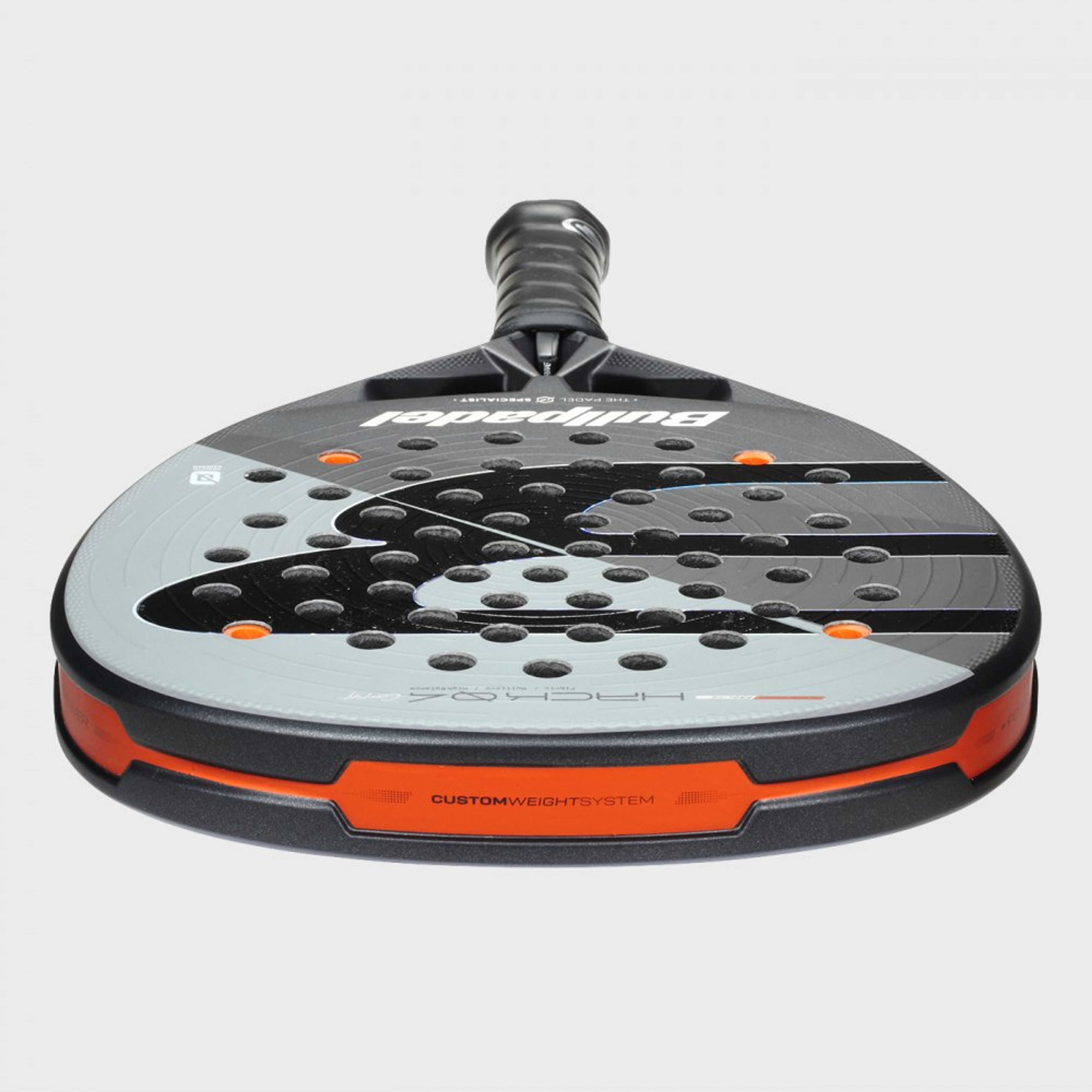 Bullpadel HACK 04 CMF 26 padel racket – top view