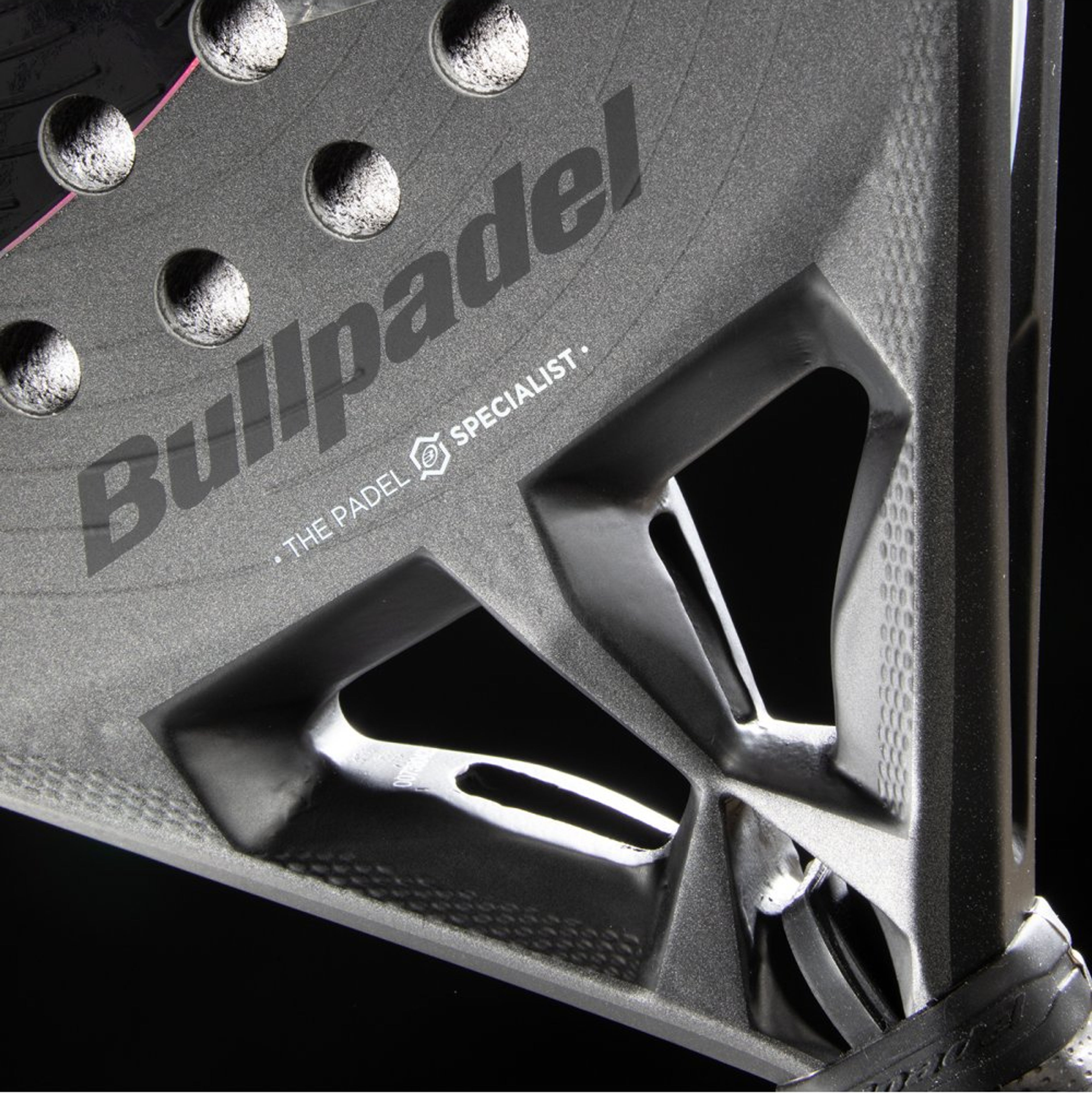 Bullpadel HACK 04 HYB 26 padel racket – core detail