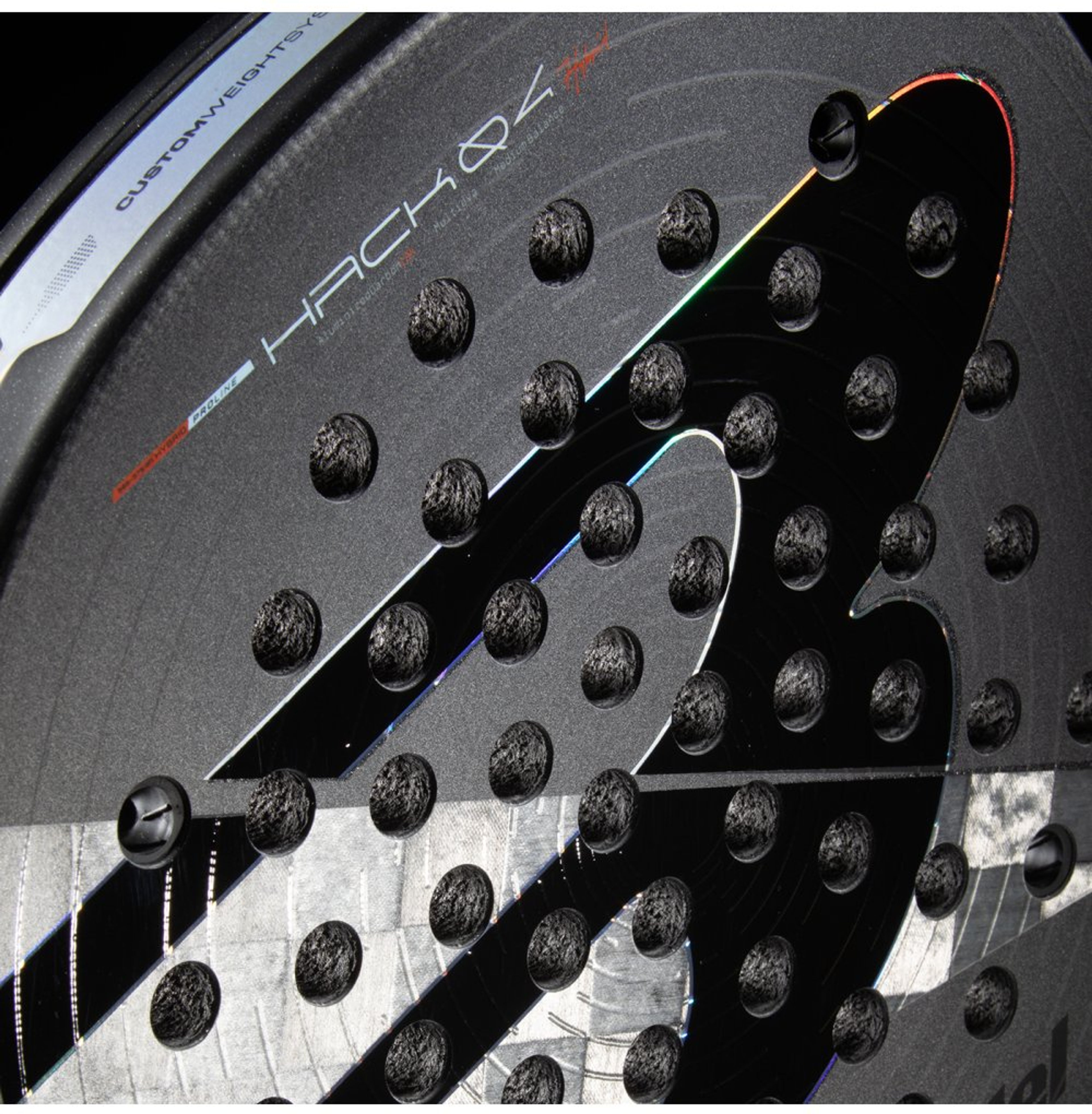 Bullpadel HACK 04 HYB 26 padel racket – detail