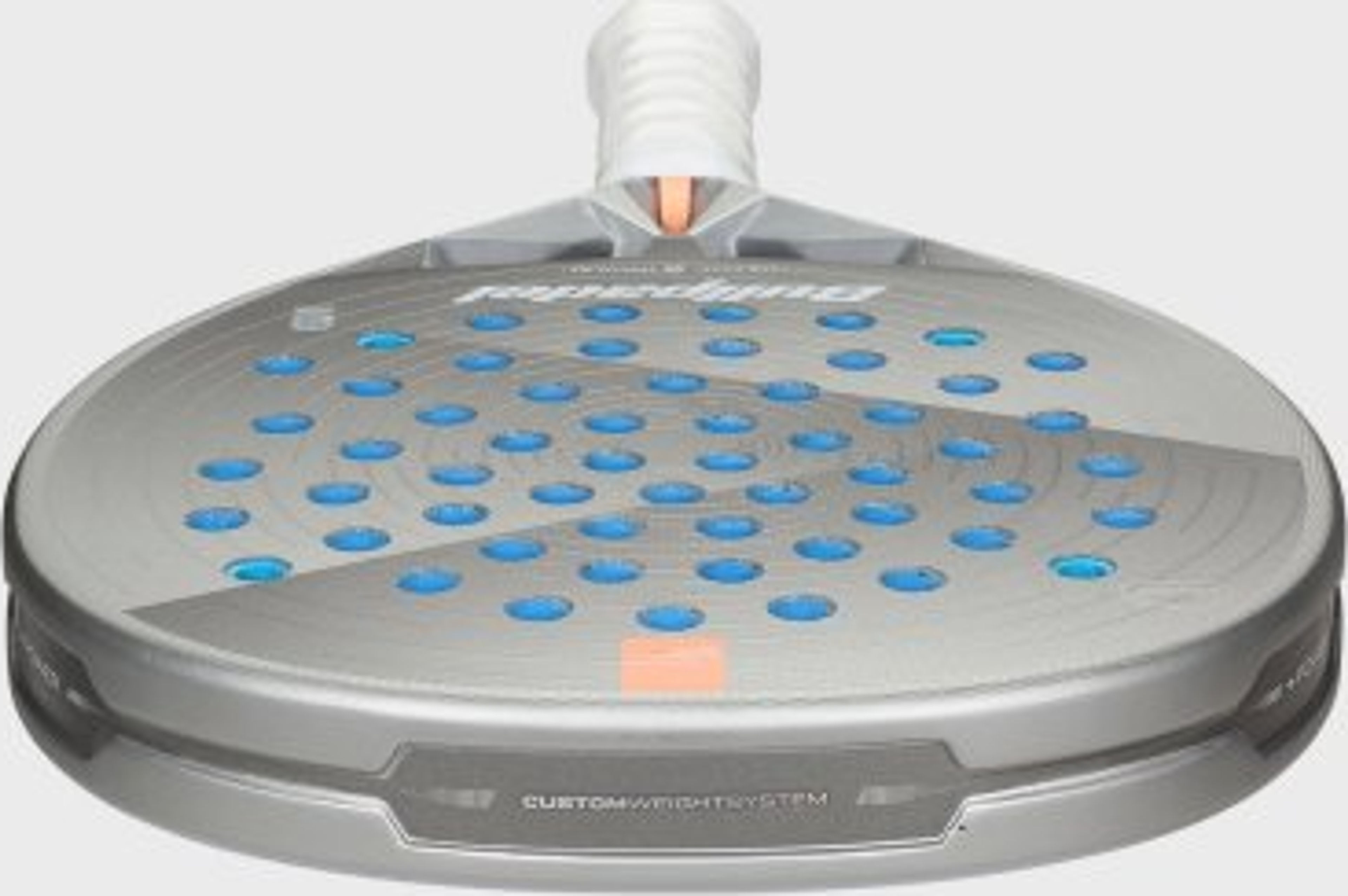 Bullpadel HACK 04 HYB CLOUD padel racket – top view