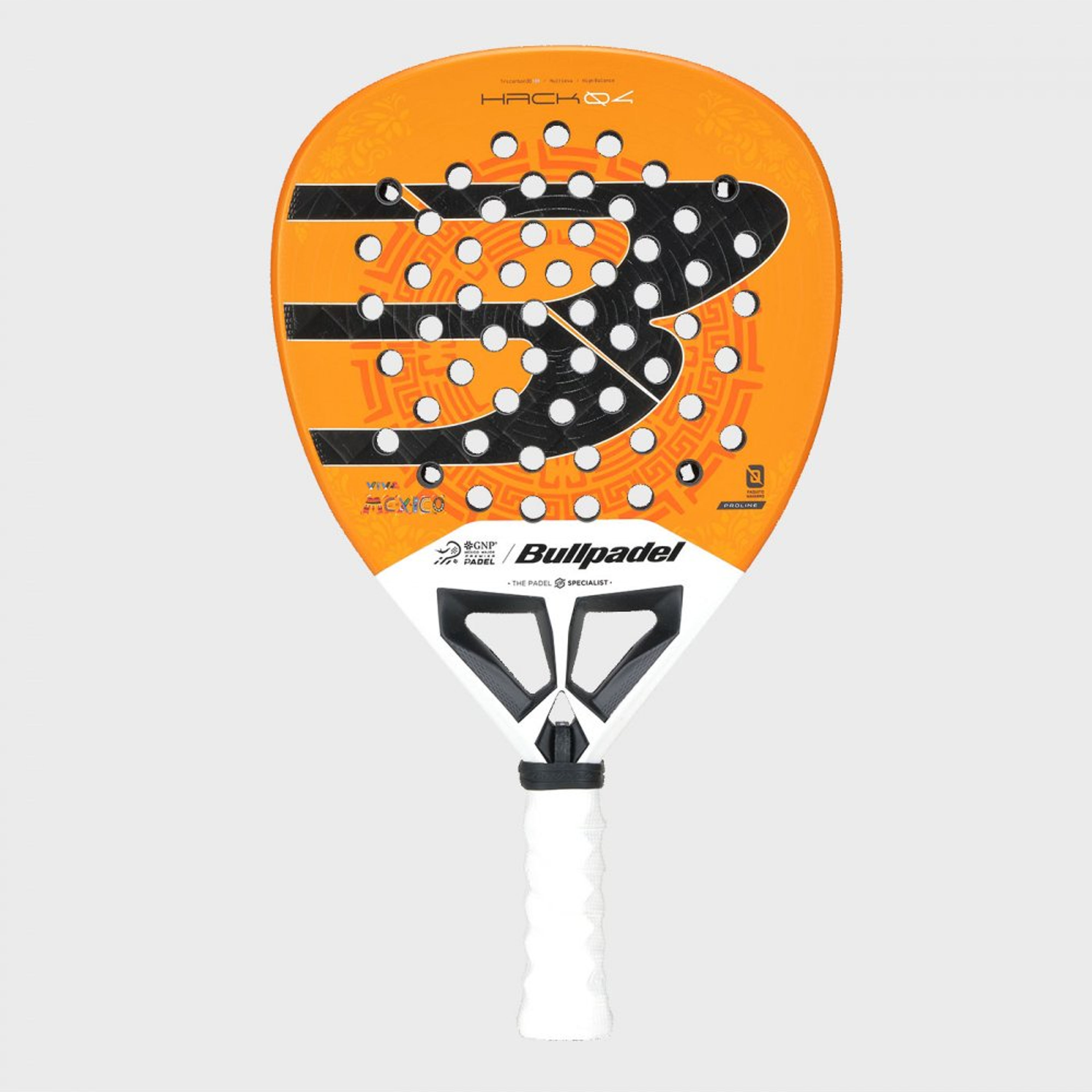 Bullpadel HACK 04 MX 25 padel racket – back view