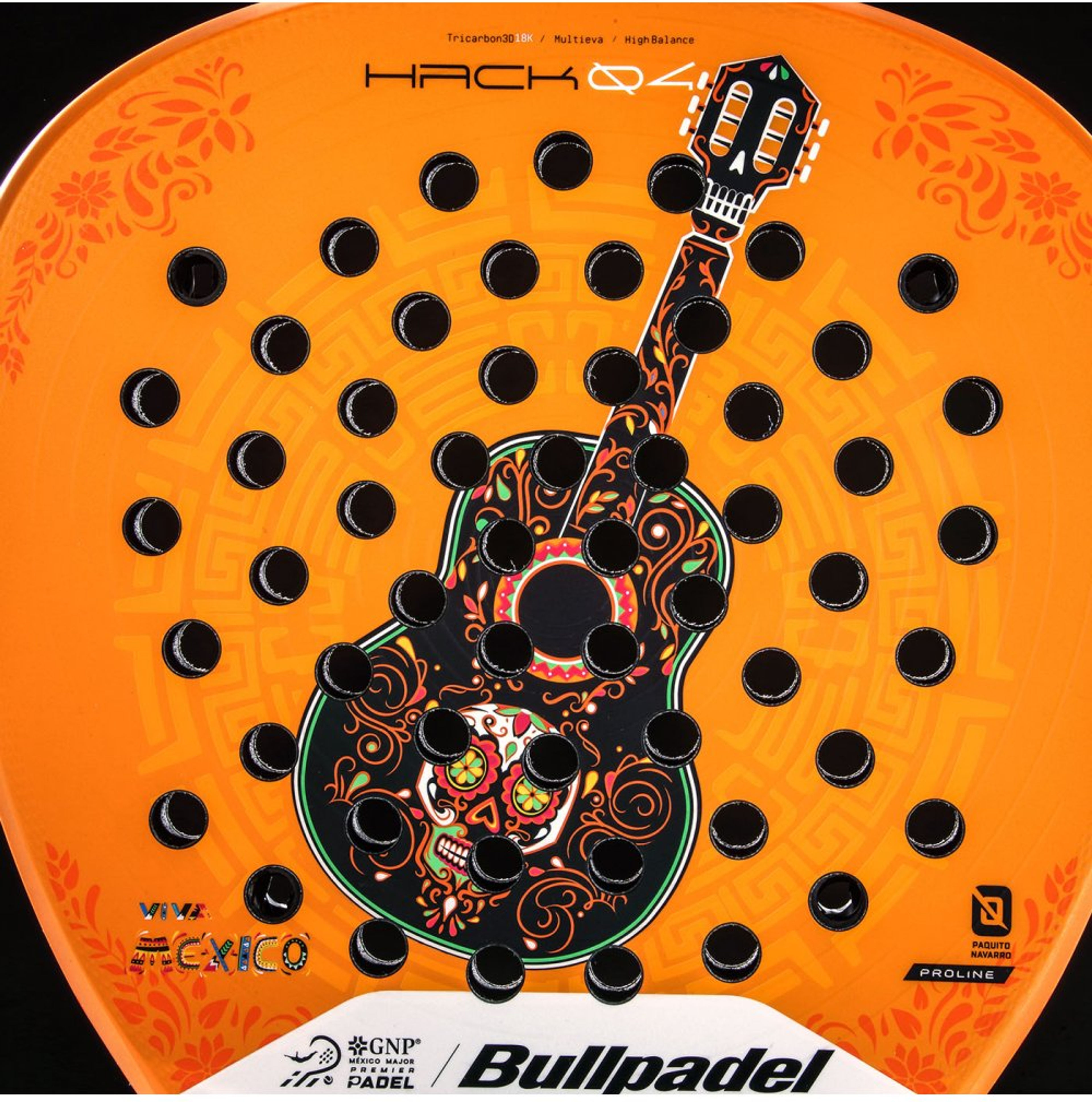 Bullpadel HACK 04 MX 25 padel racket – detail