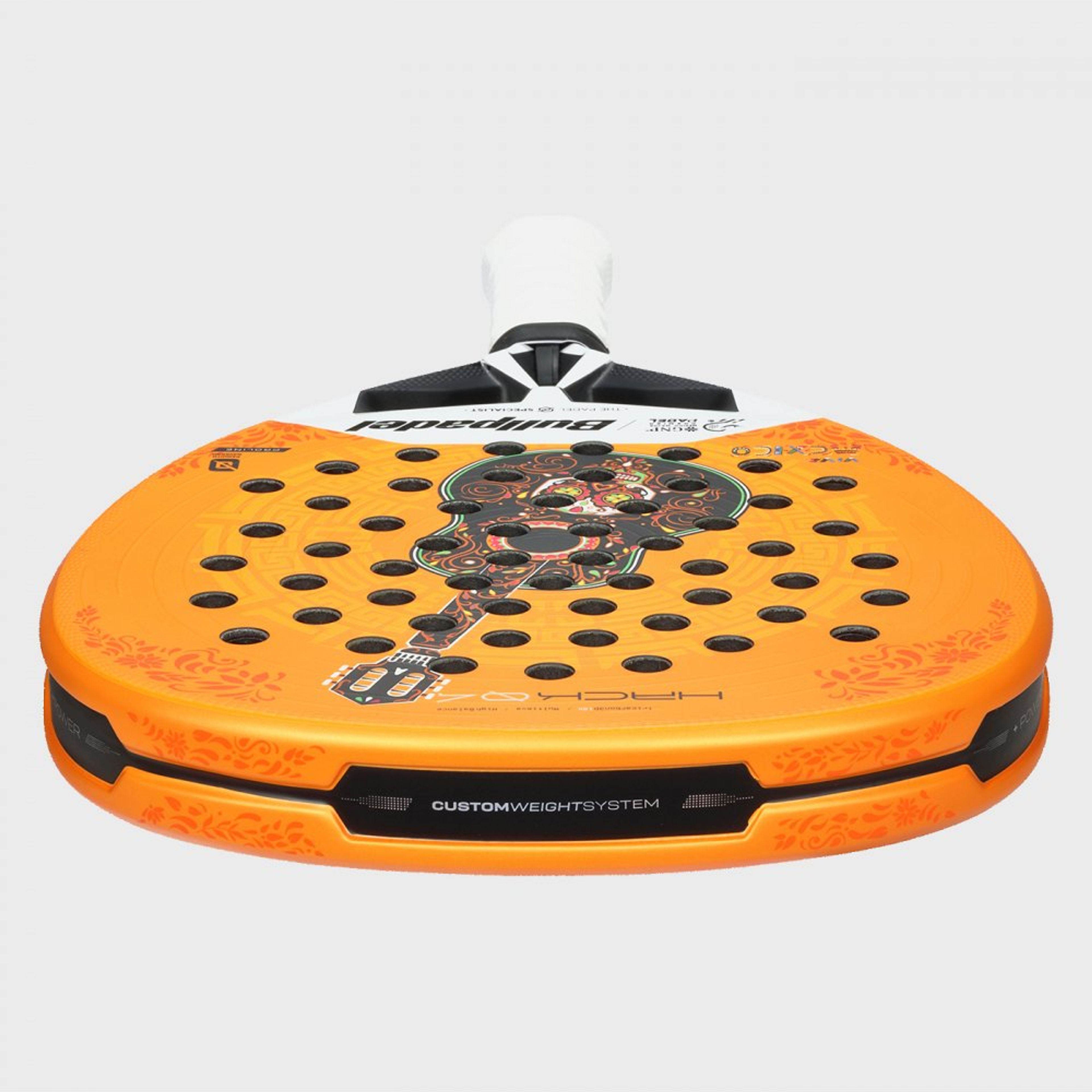 Bullpadel HACK 04 MX 25 padel racket – top view