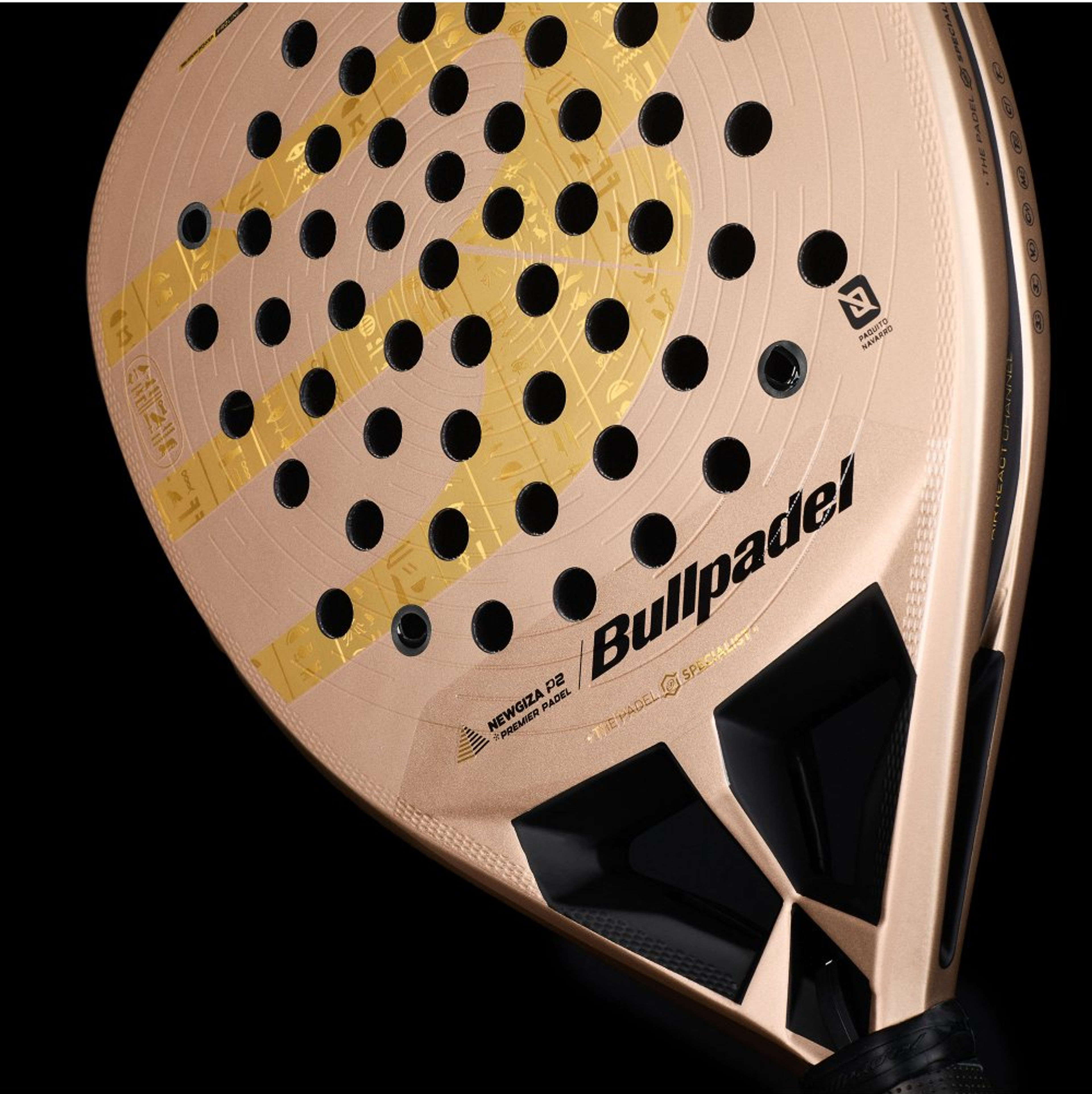Bullpadel HACK 04 NEWGIZA padel racket – core detail
