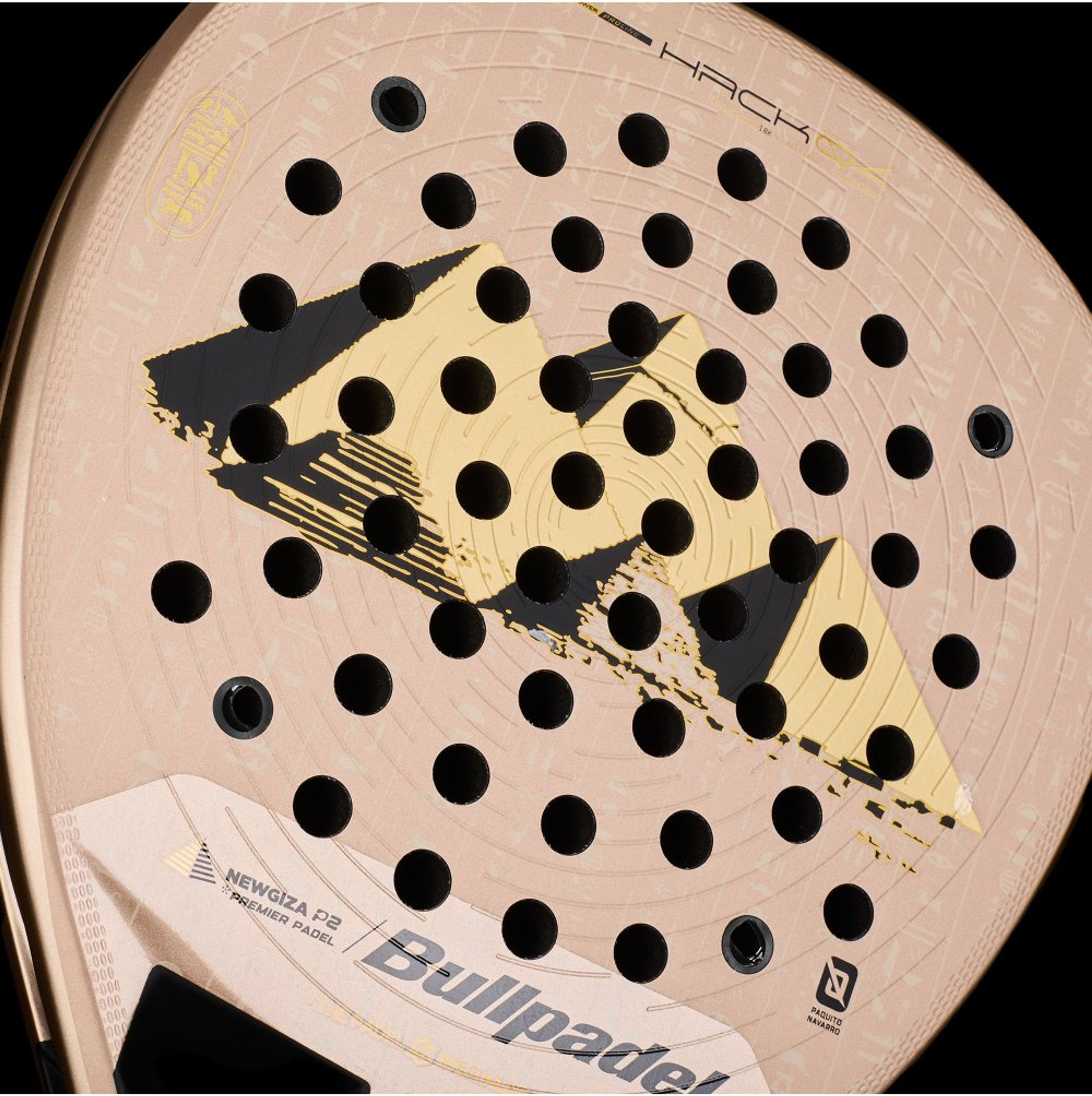 Bullpadel HACK 04 NEWGIZA padel racket – detail