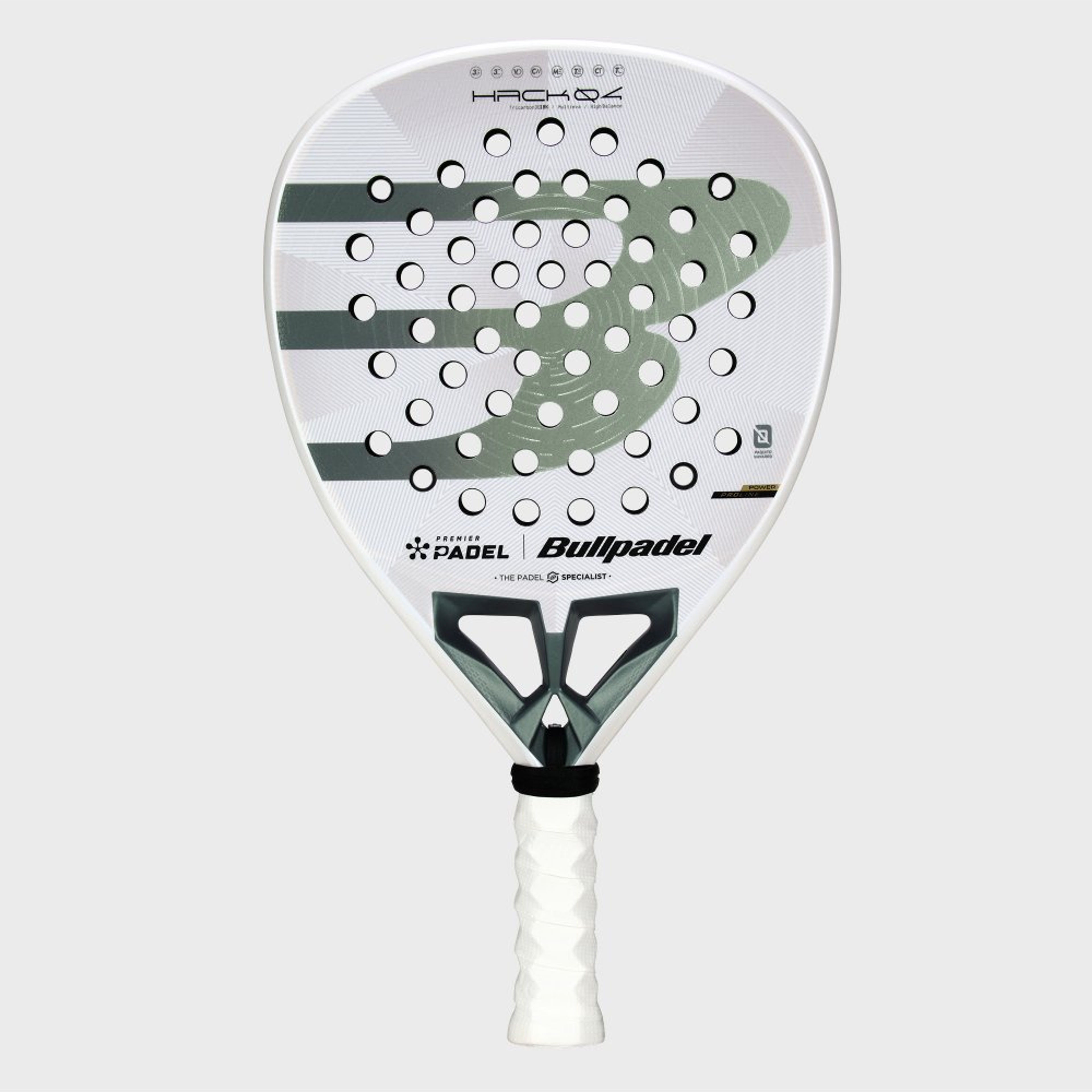 Bullpadel HACK 04 PP26 padel racket – back view