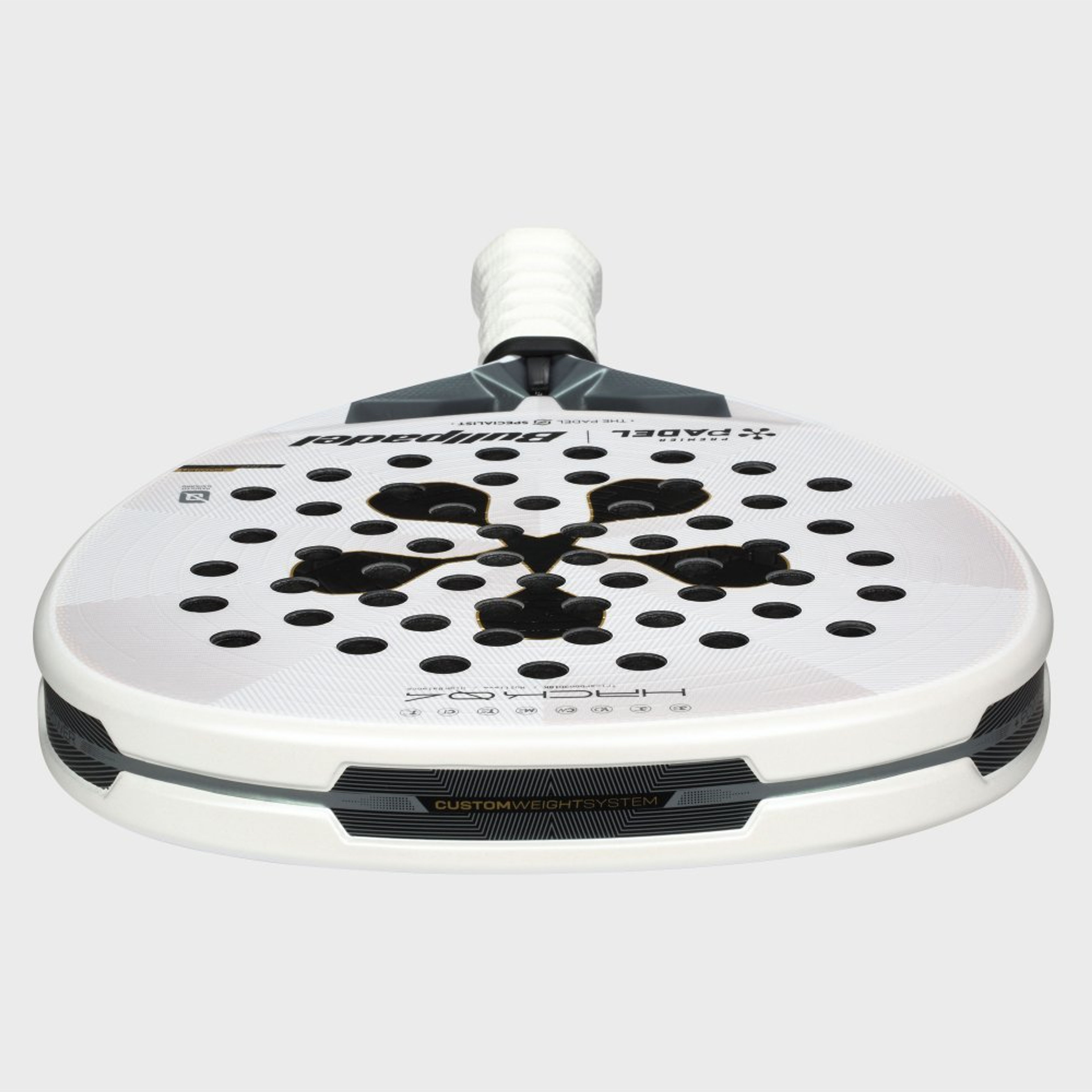 Bullpadel HACK 04 PP26 padel racket – top view