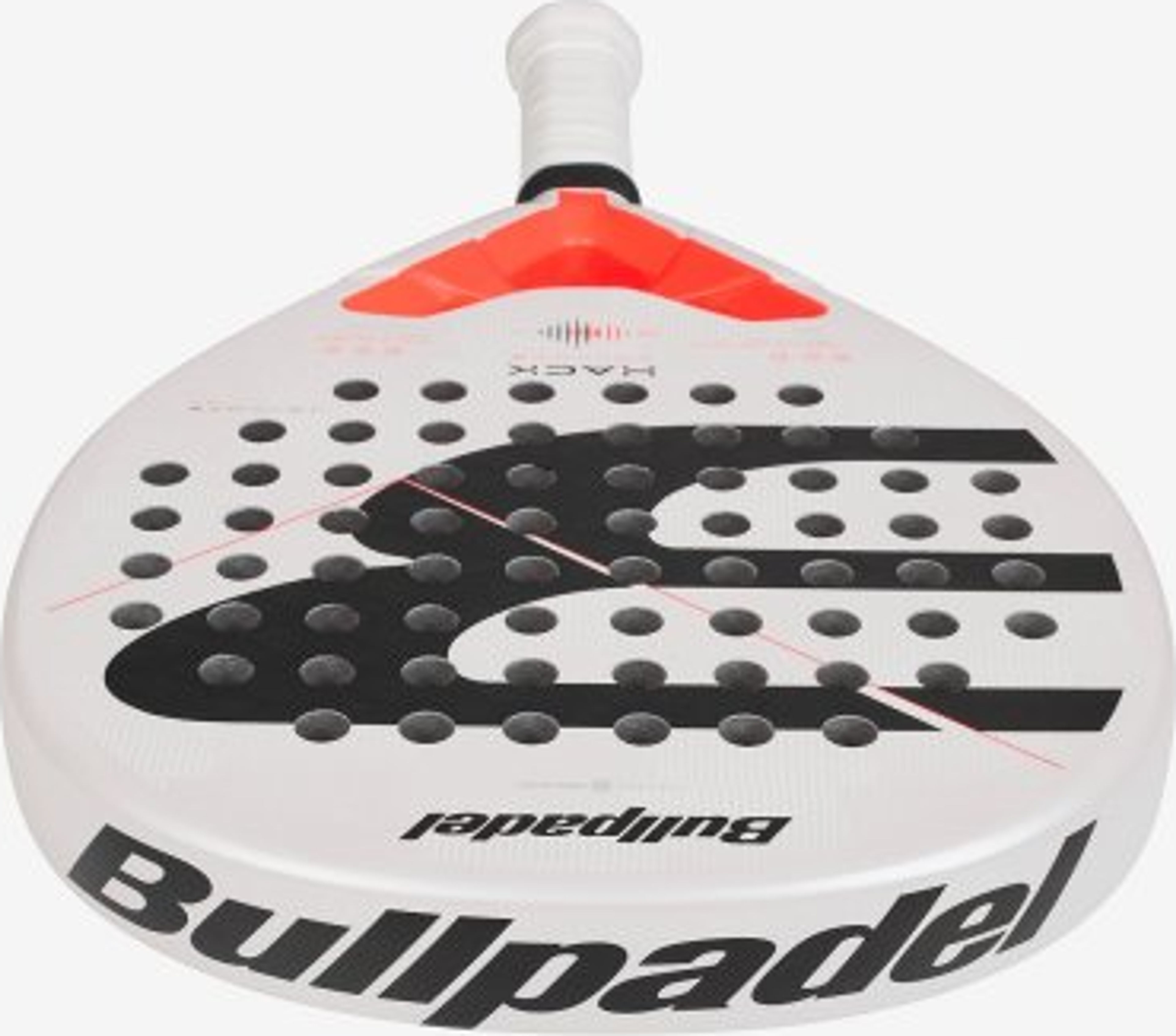 Bullpadel HACK ADVANCE padel racket – top view