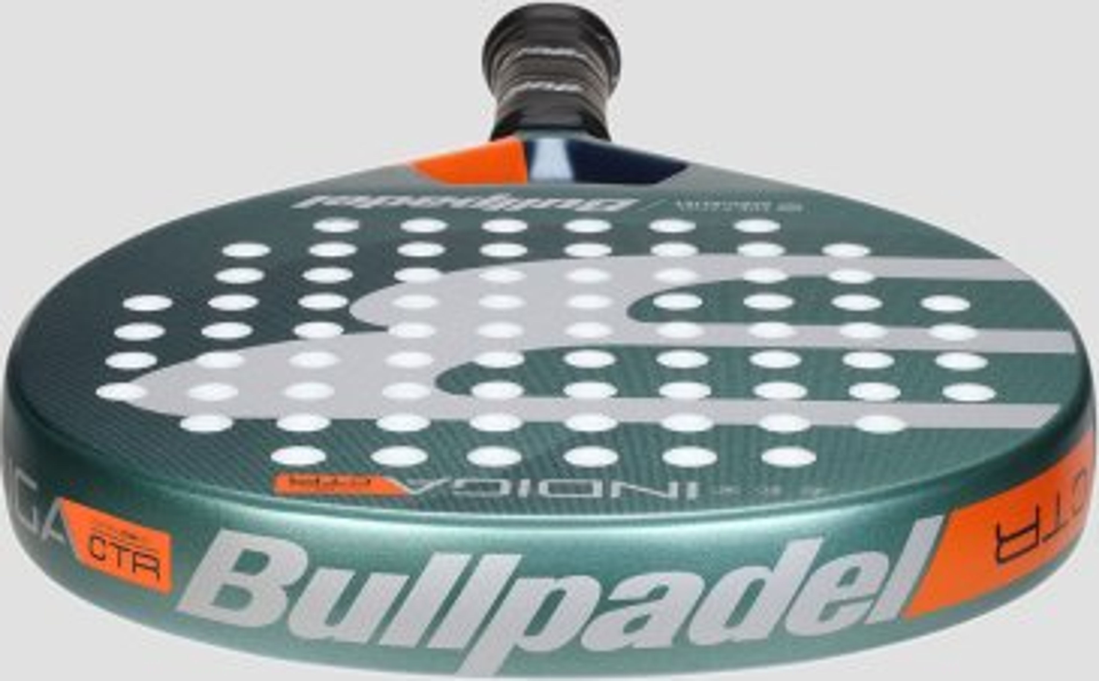 Bullpadel INDIGA CTR 25 padel racket – top view