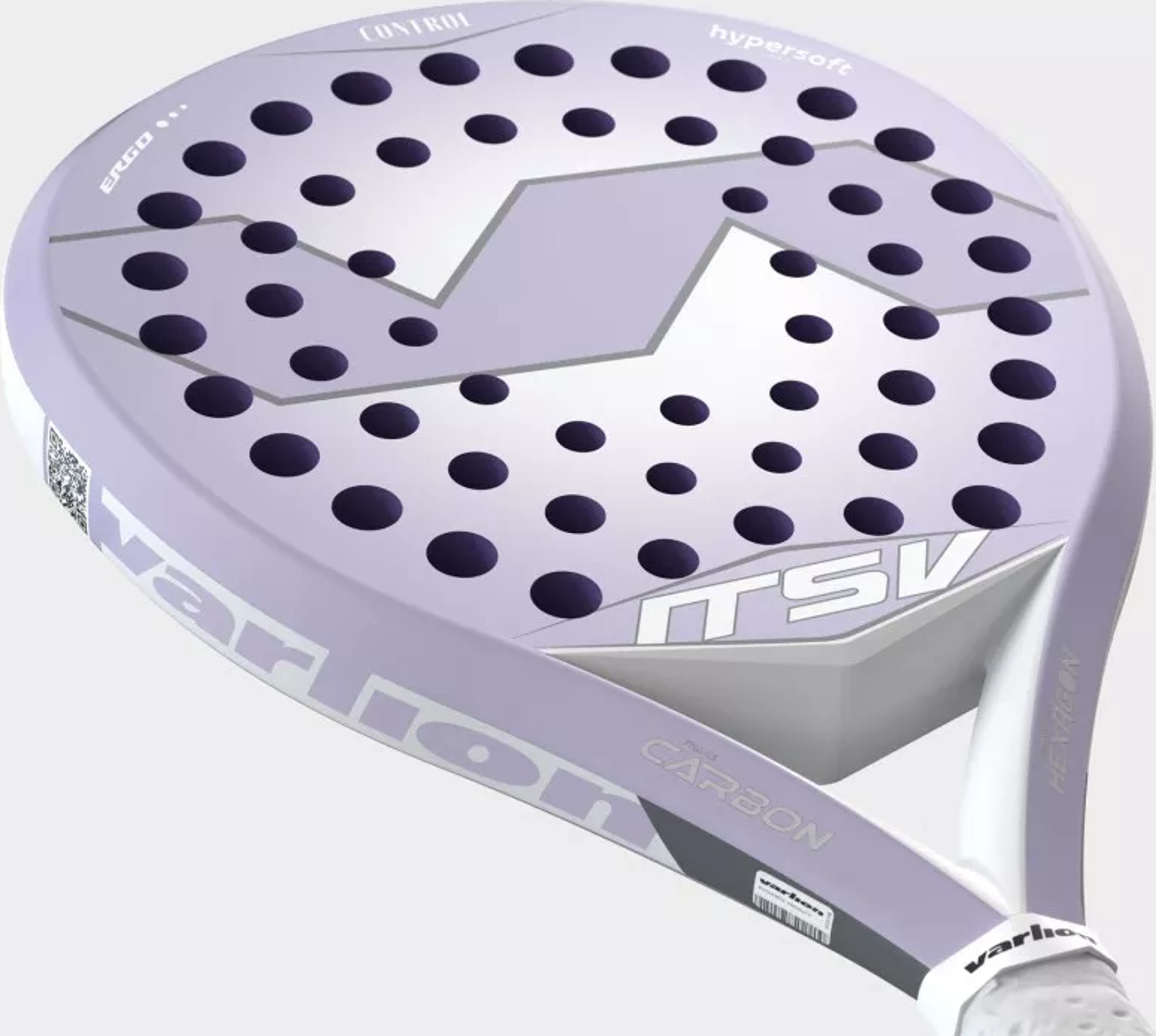 Varlion LW 8.8 Orquidea padel racket – detail