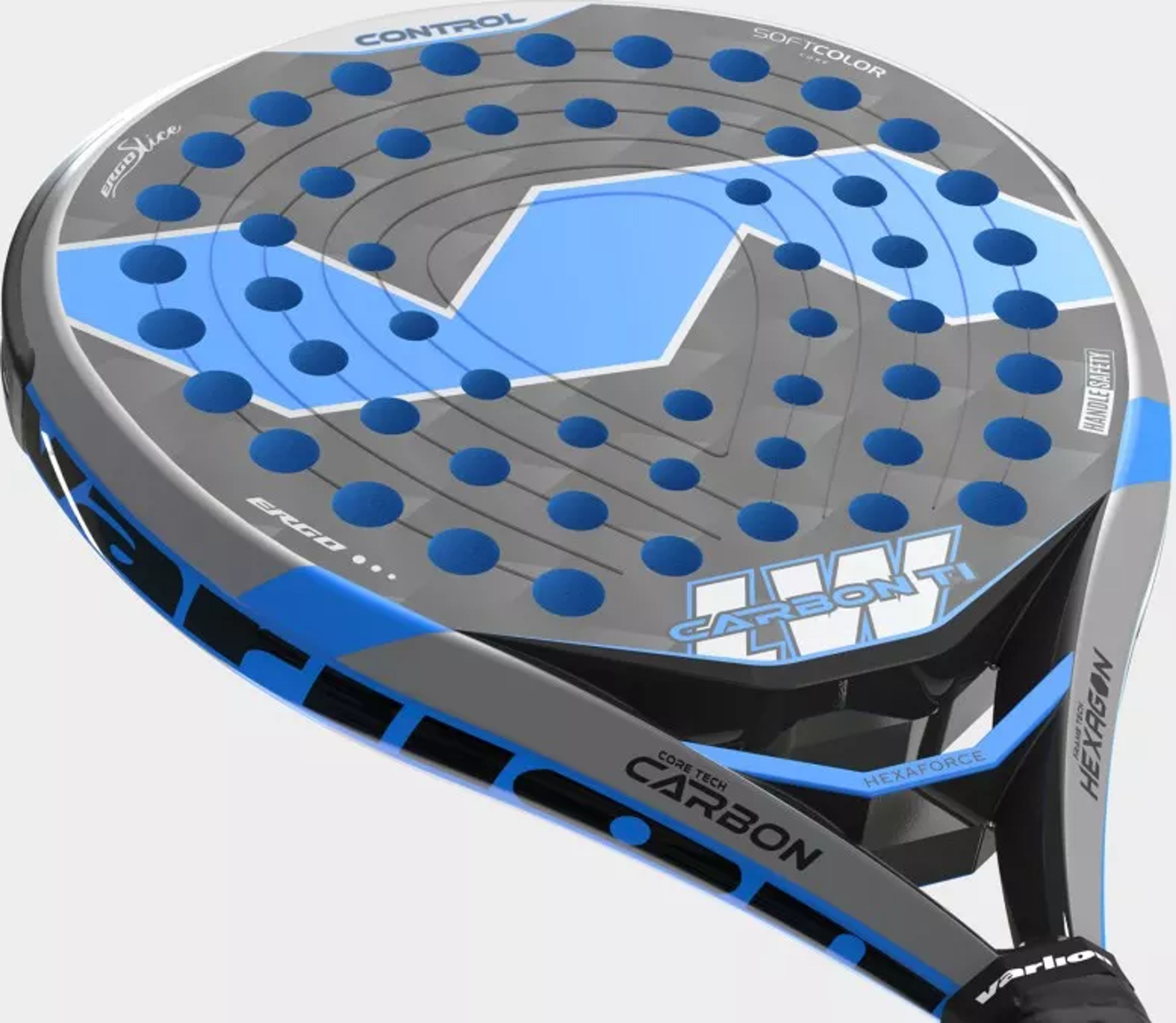 Varlion LW Carbon Ti padel racket – detail