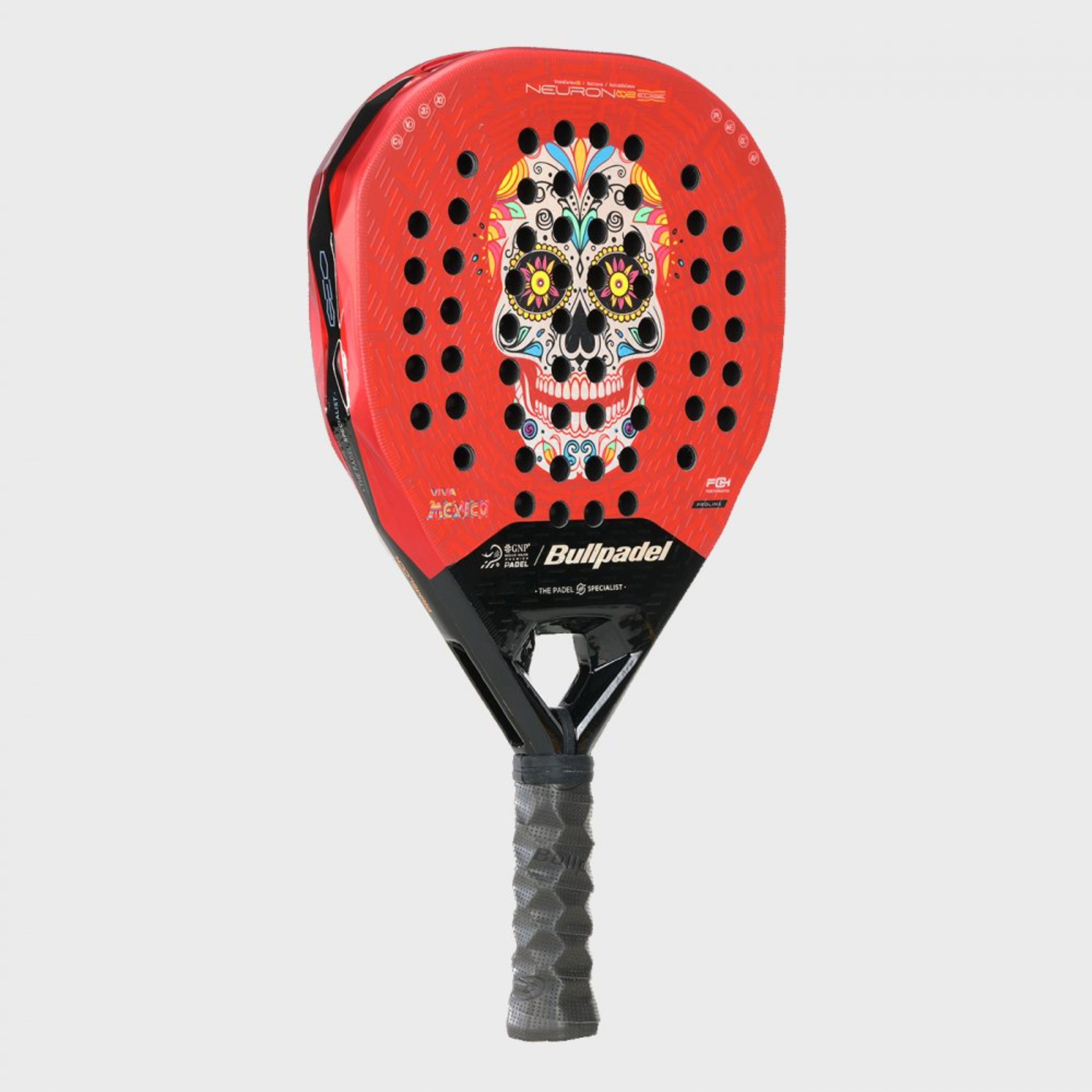 Bullpadel NEURON 02 EDGE MX 25 padel racket – angled view