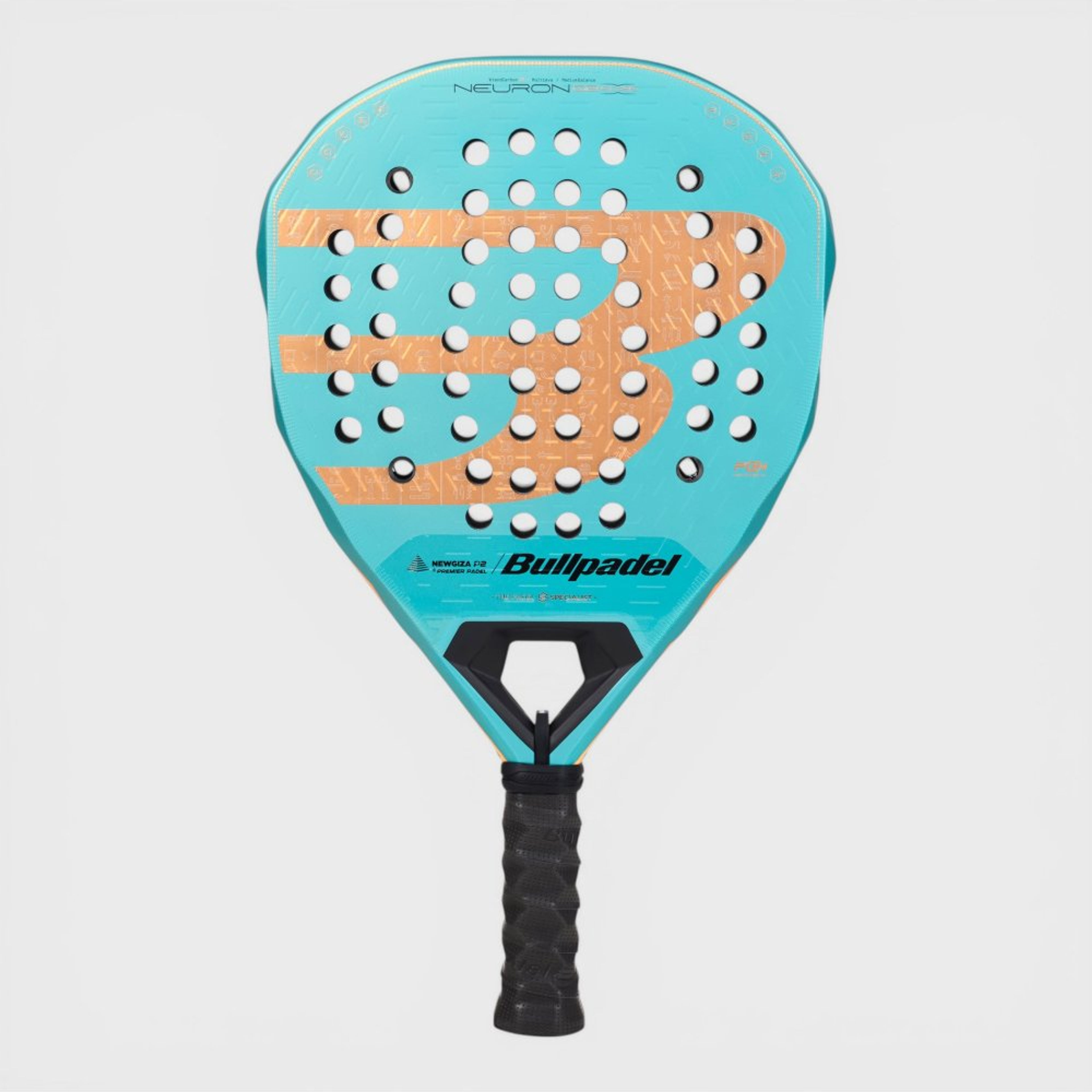 Bullpadel NEURON 02 EDGE NEWGIZA padel racket – back view
