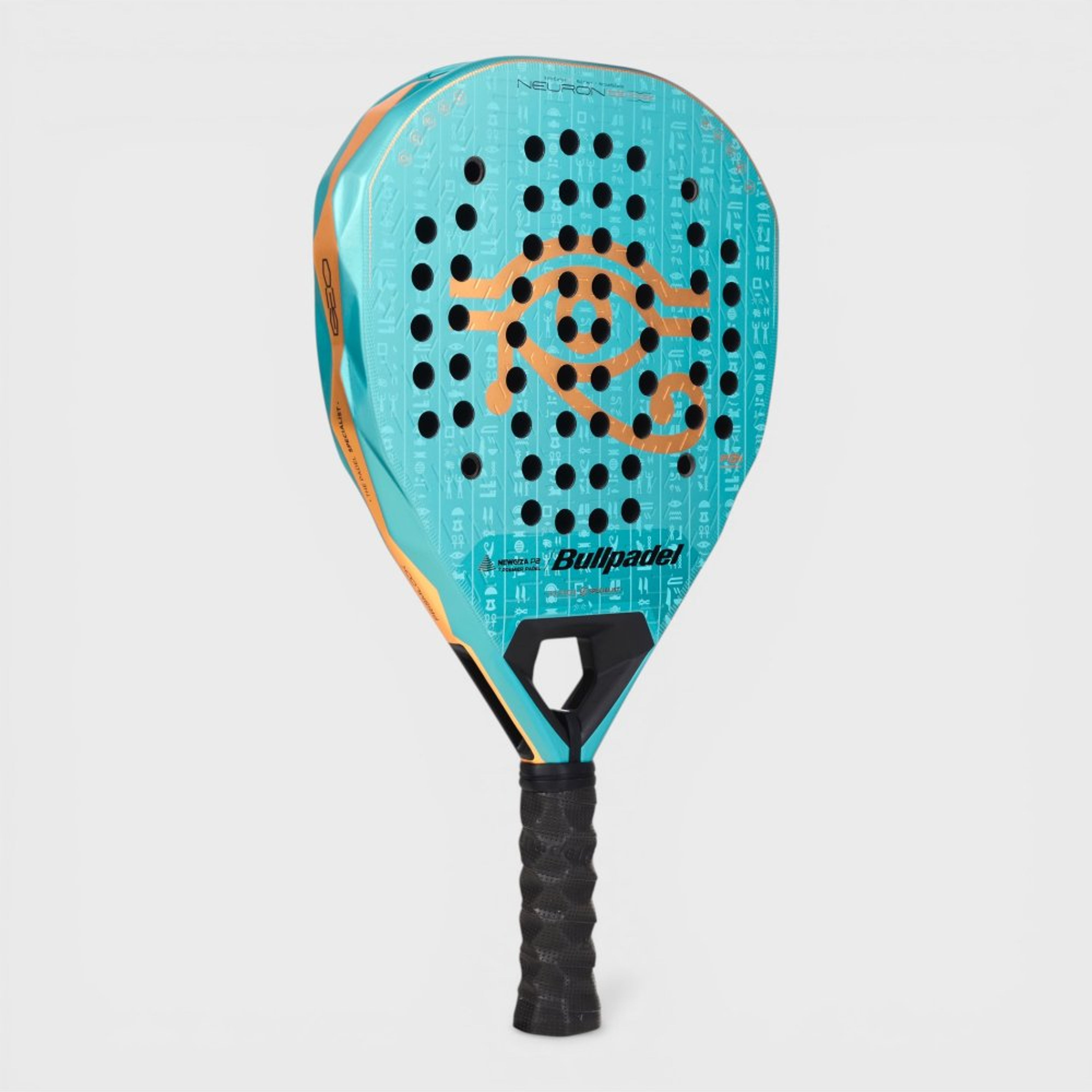 Bullpadel NEURON 02 EDGE NEWGIZA padel racket – angled view