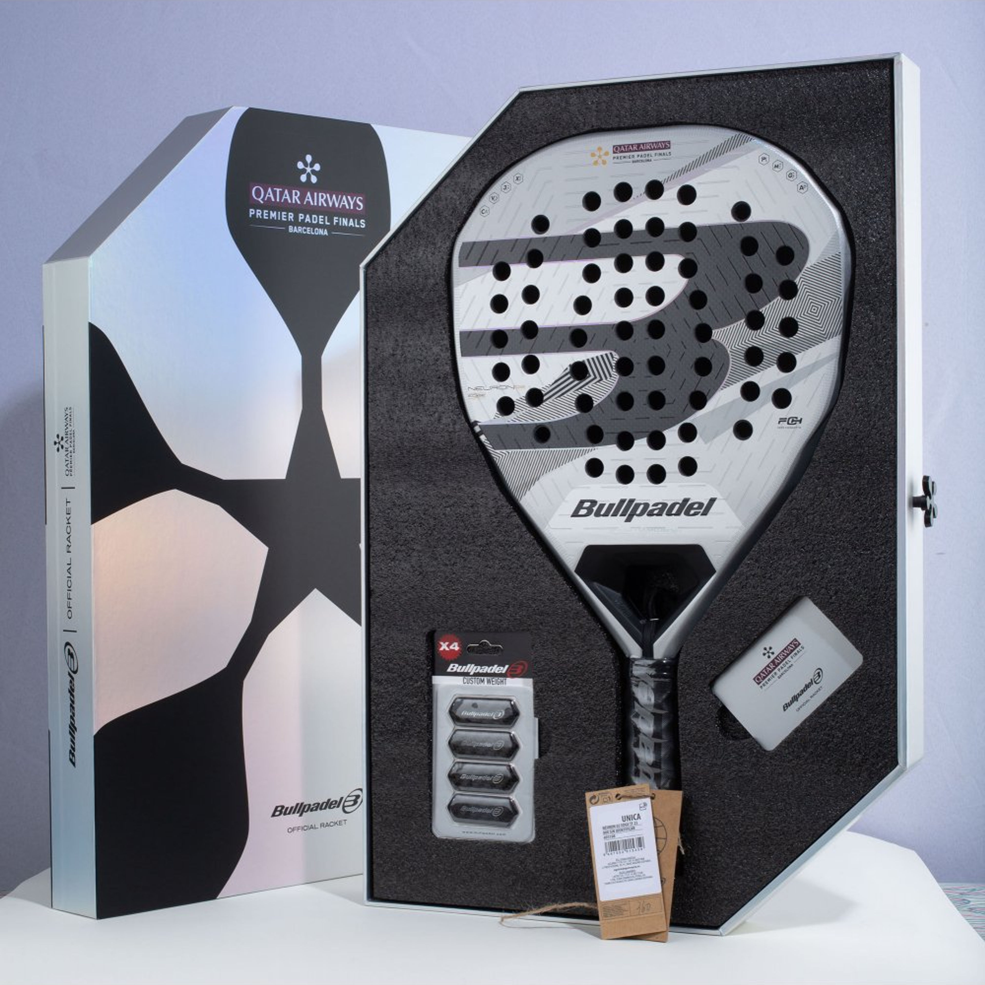 Bullpadel NEURON 02 EDGE TF 25 padel racket – detail