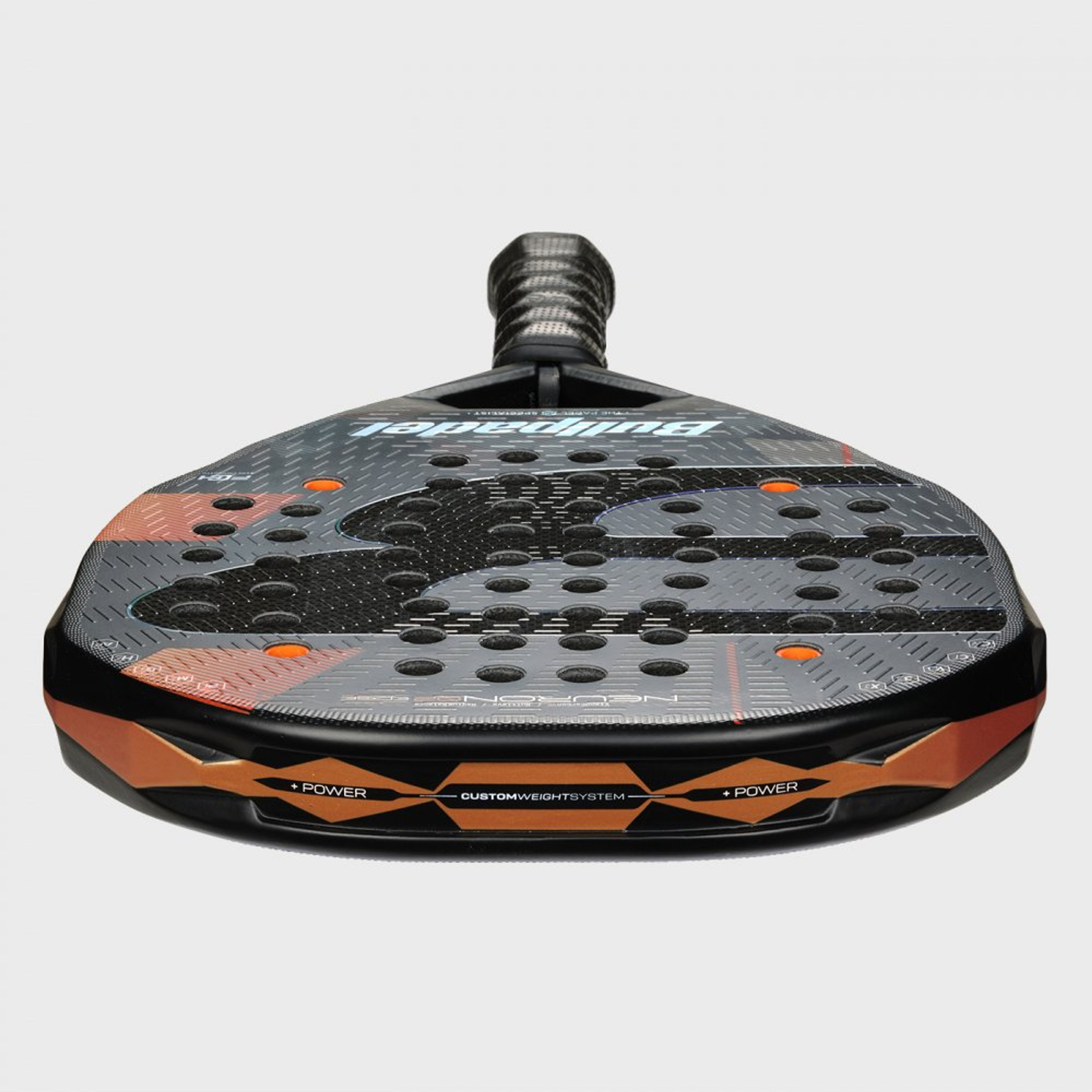Bullpadel NEURON 02 EDGE padel racket – top view