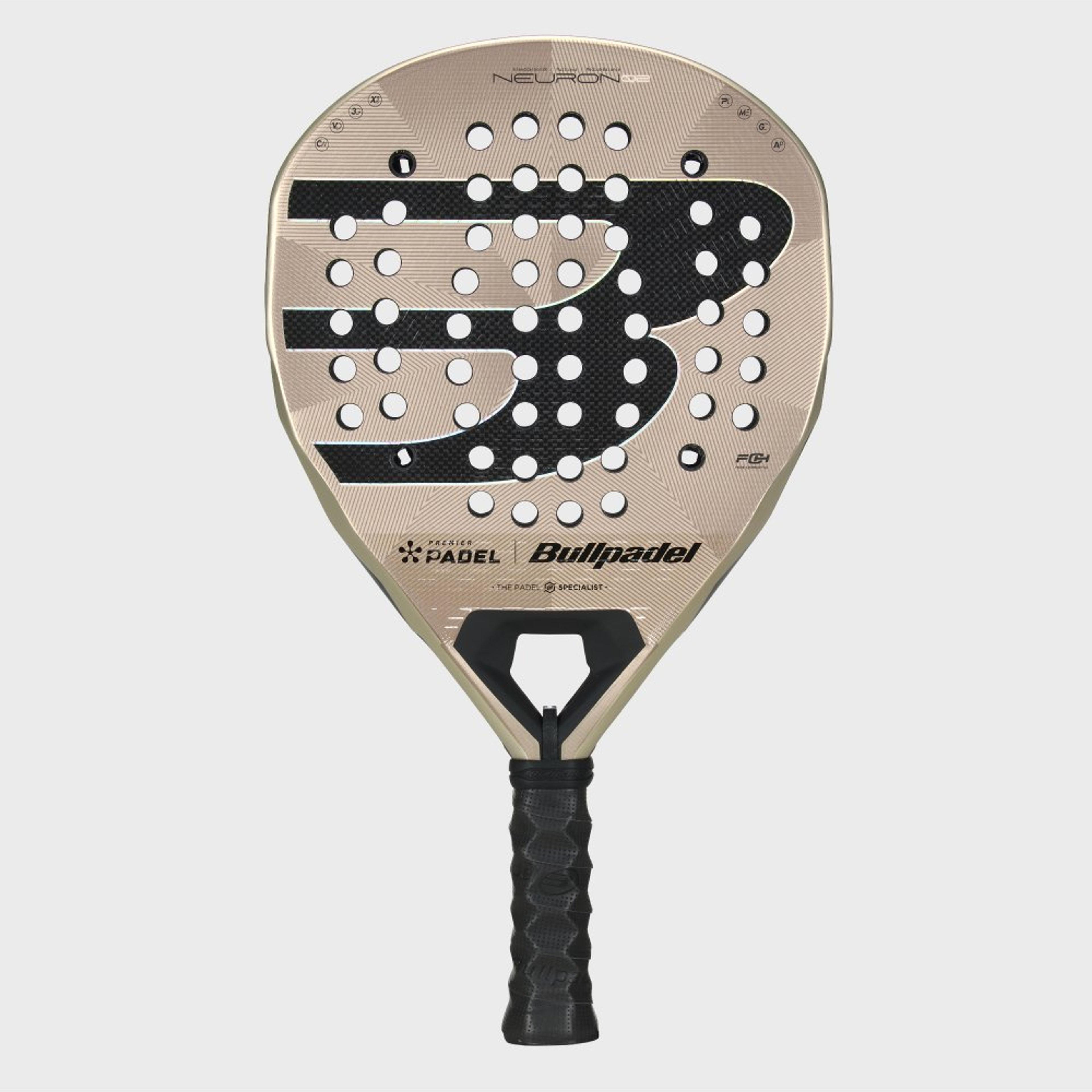 Bullpadel NEURON 02 PP26 padel racket – back view