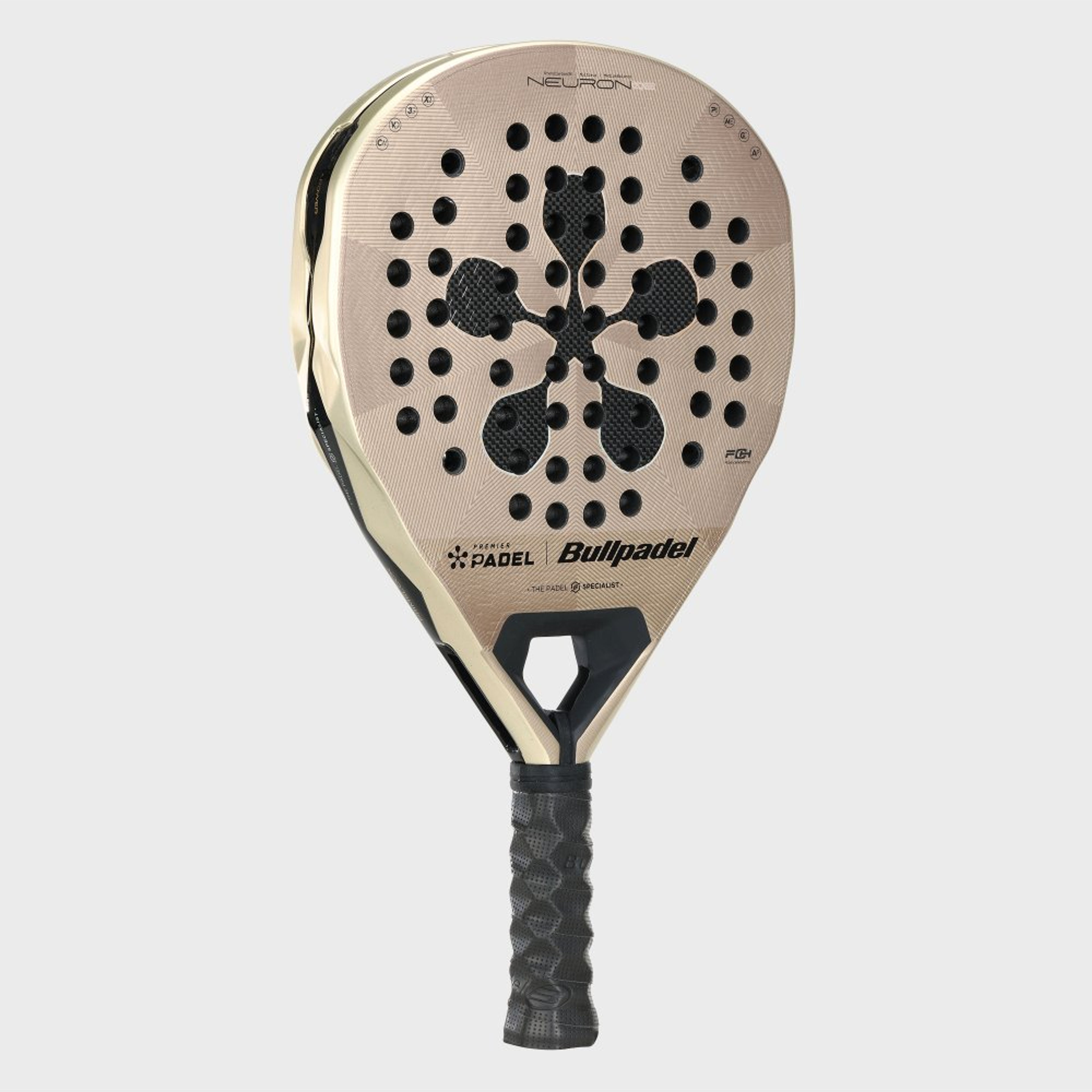 Bullpadel NEURON 02 PP26 padel racket – angled view