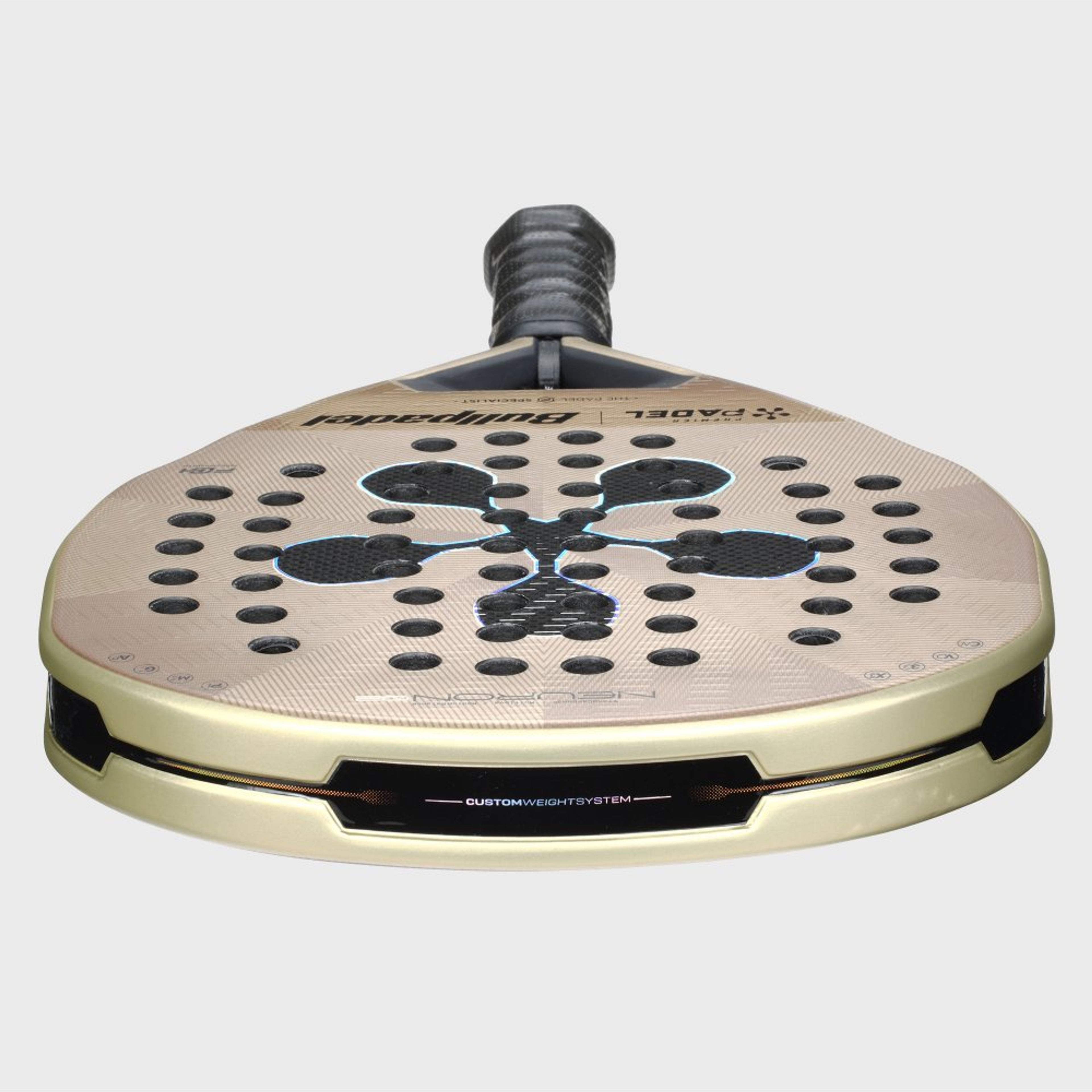 Bullpadel NEURON 02 PP26 padel racket – top view