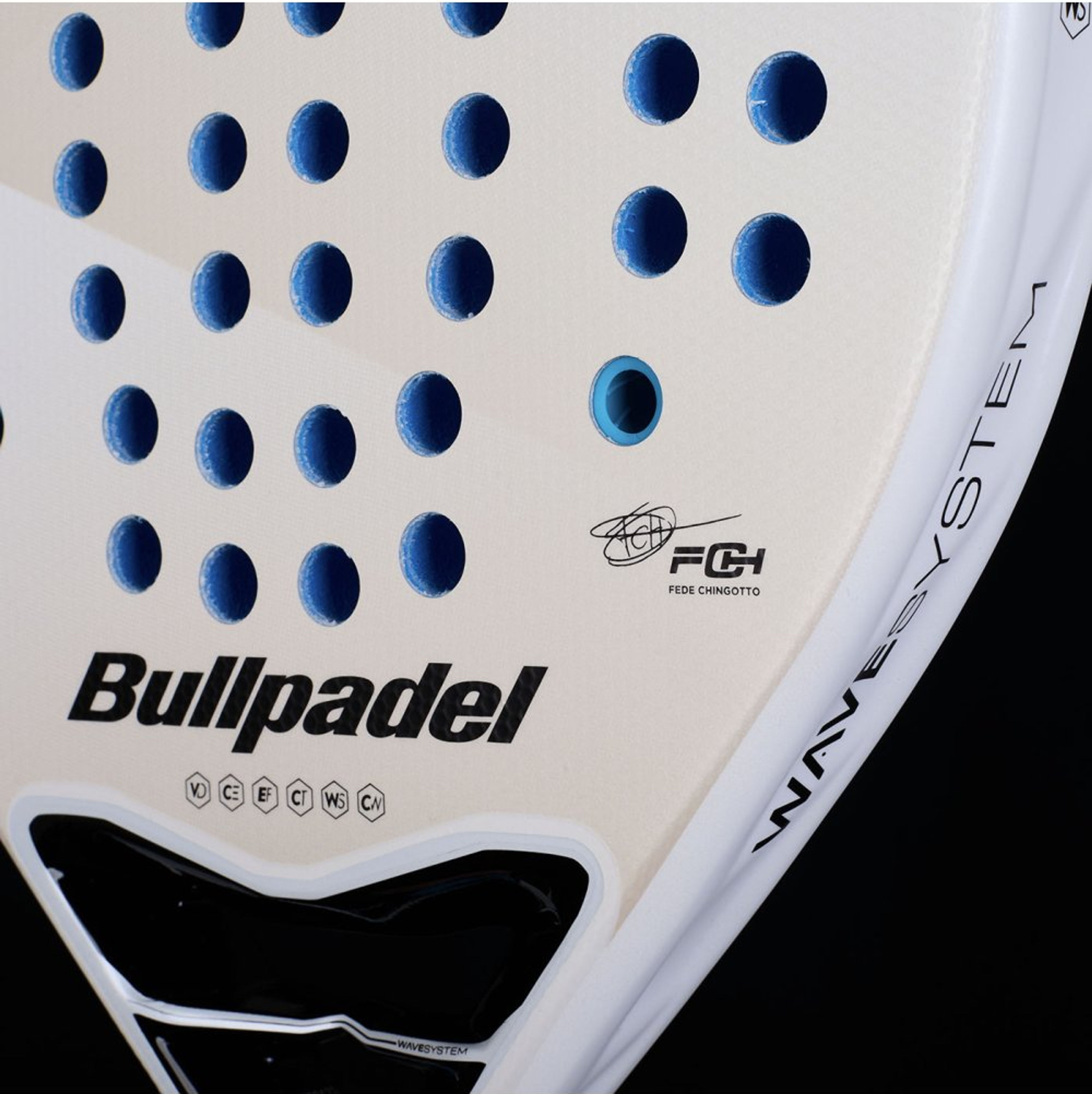 Bullpadel Neuron Cloud 25 padel racket – detail