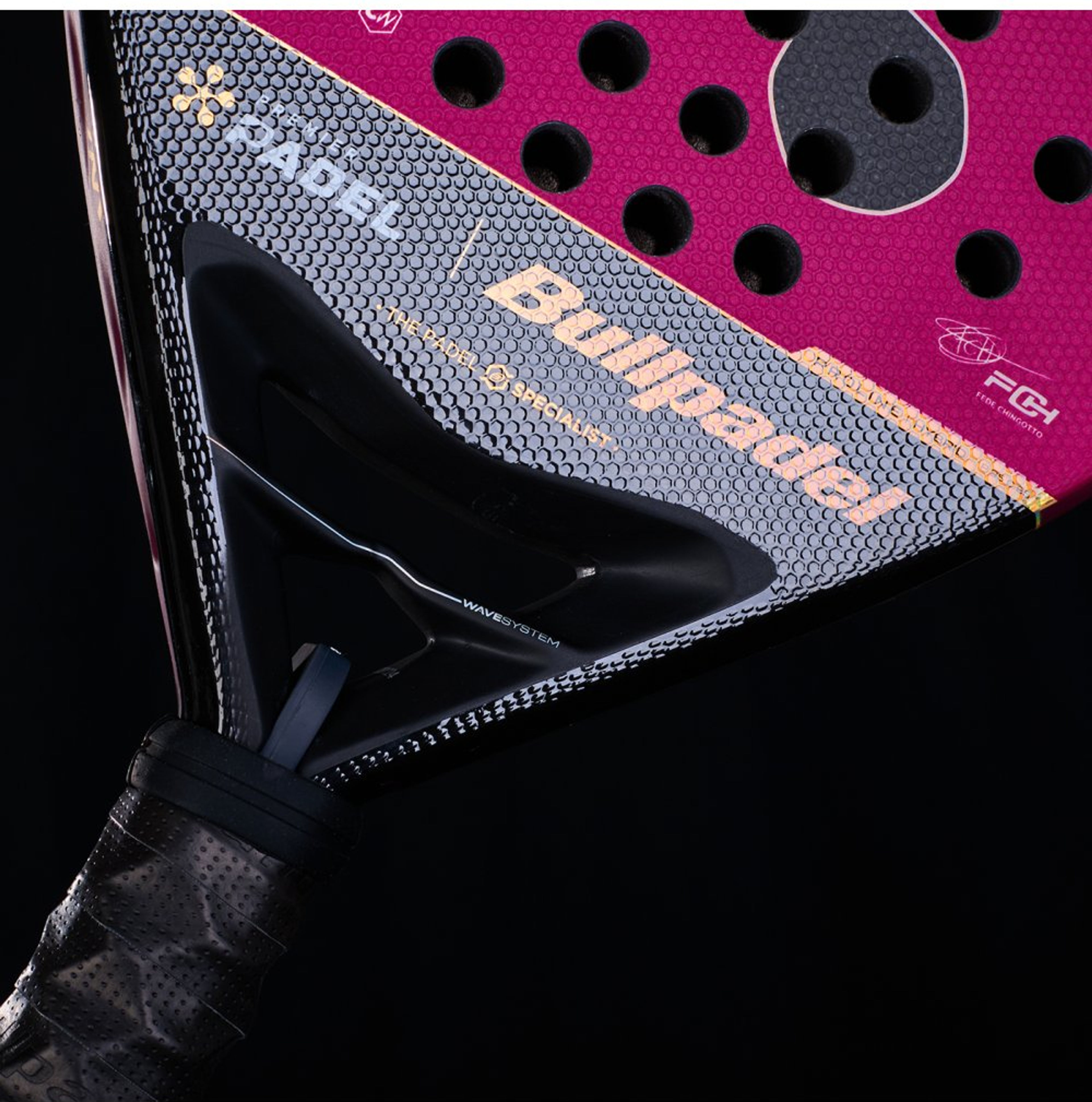 Bullpadel NEURON PREMIER padel racket – core detail