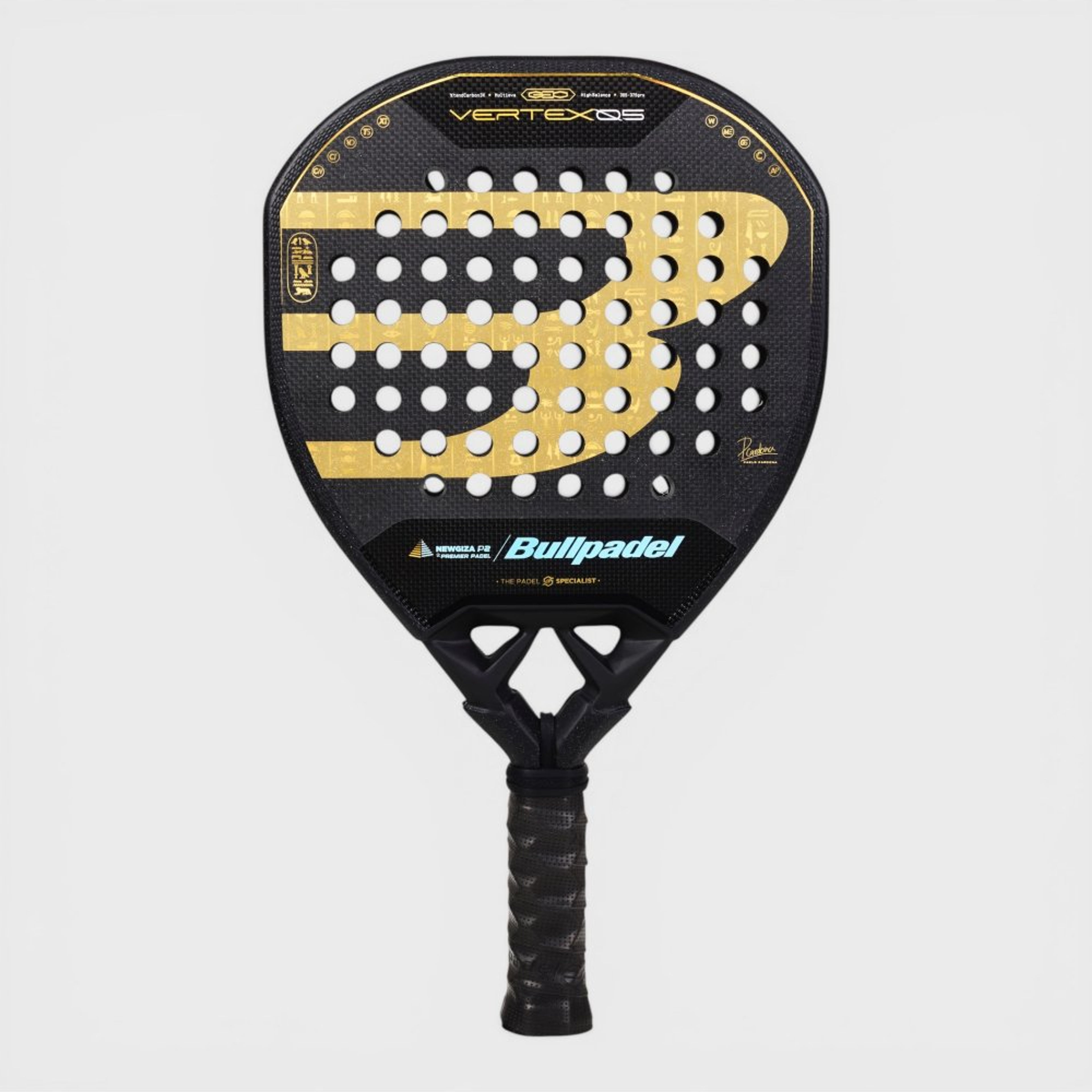 Bullpadel VERTEX 05 GEO NEWGIZA padel racket – back view