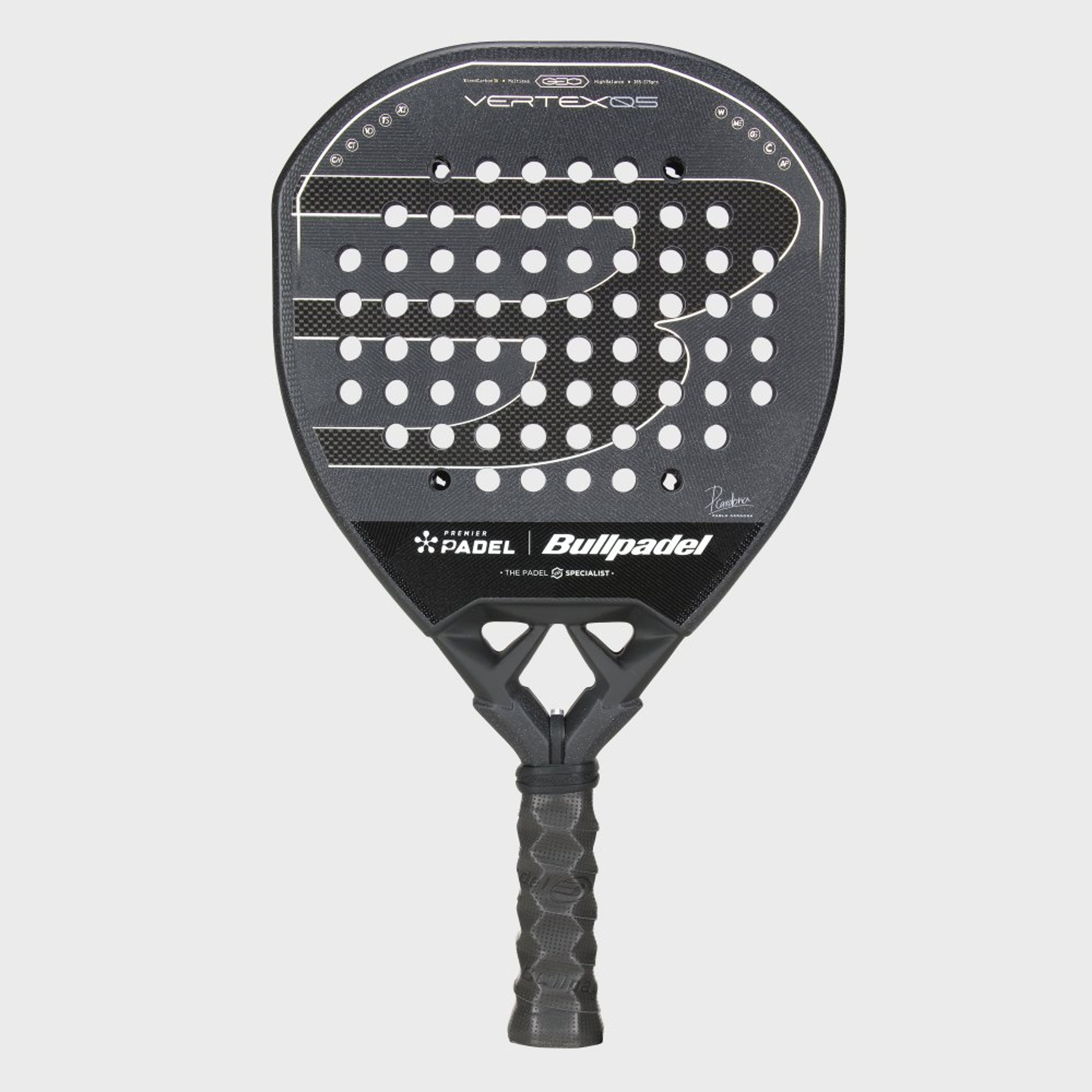 Bullpadel VERTEX 05 GEO PP26 pala de pádel – vista trasera