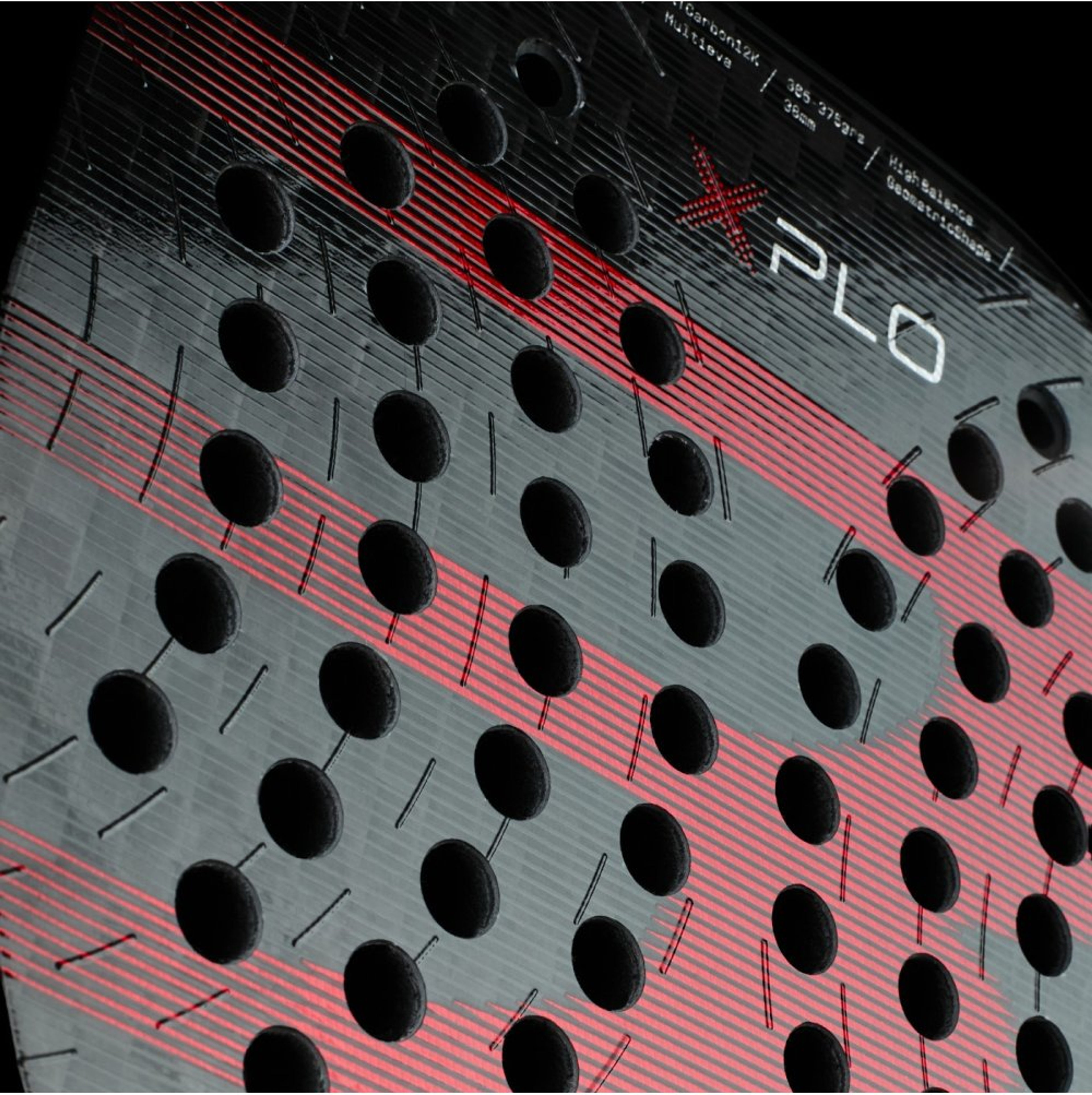 Bullpadel XPLO 25 padel racket – detail