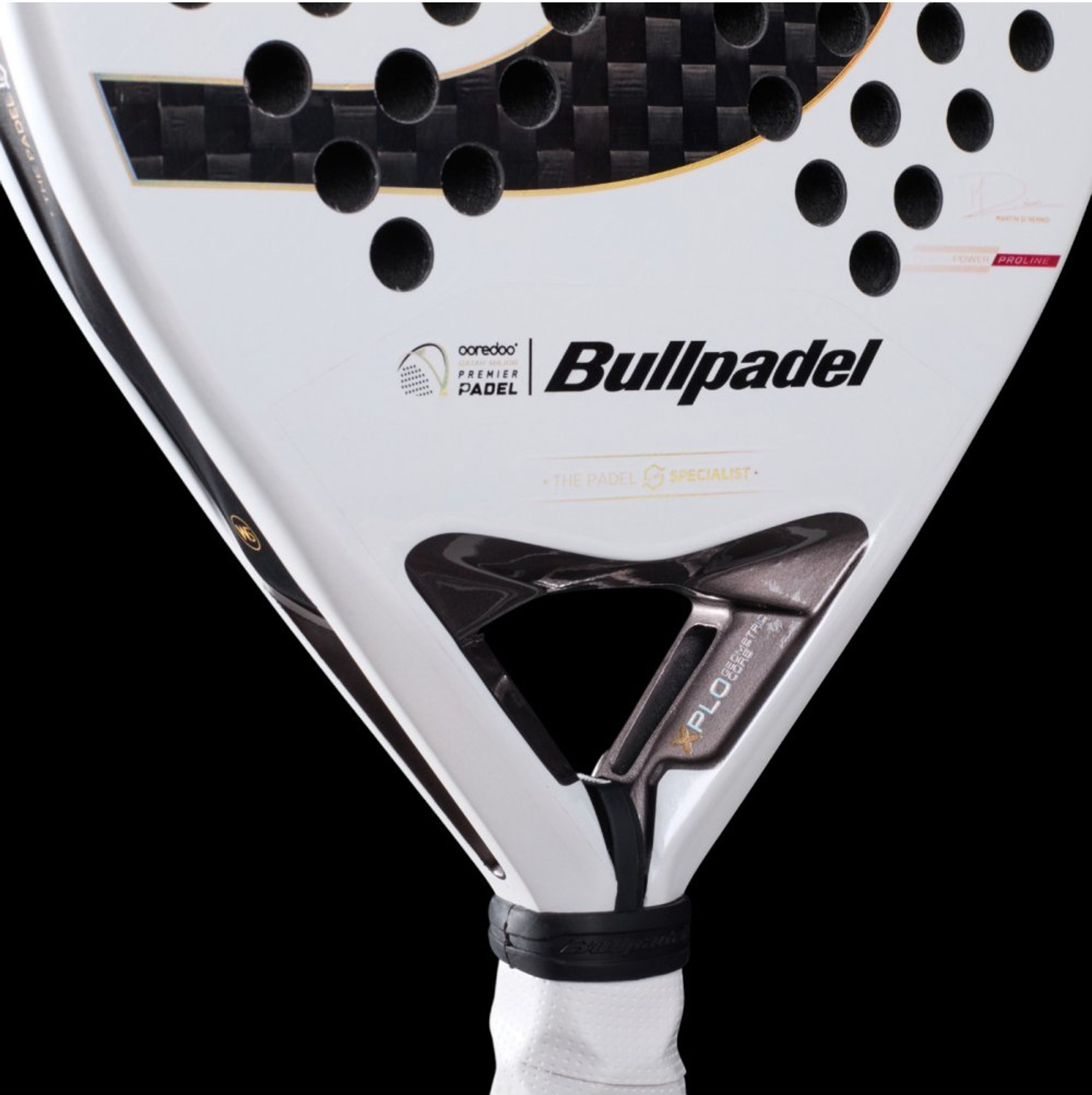 Bullpadel XPLO 25 QATAR pala de pádel – detalle del núcleo