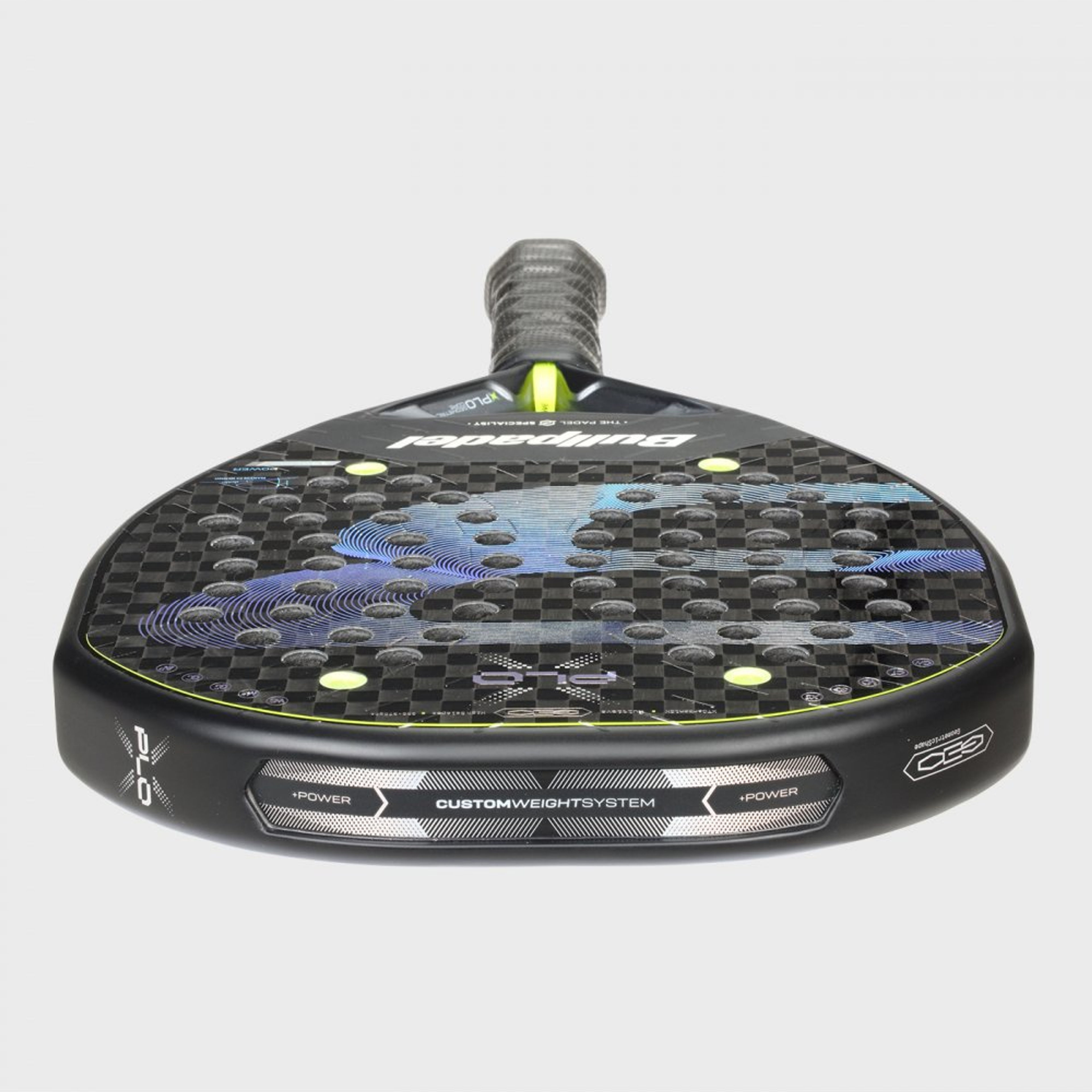 Bullpadel XPLO 26 padel racket – top view