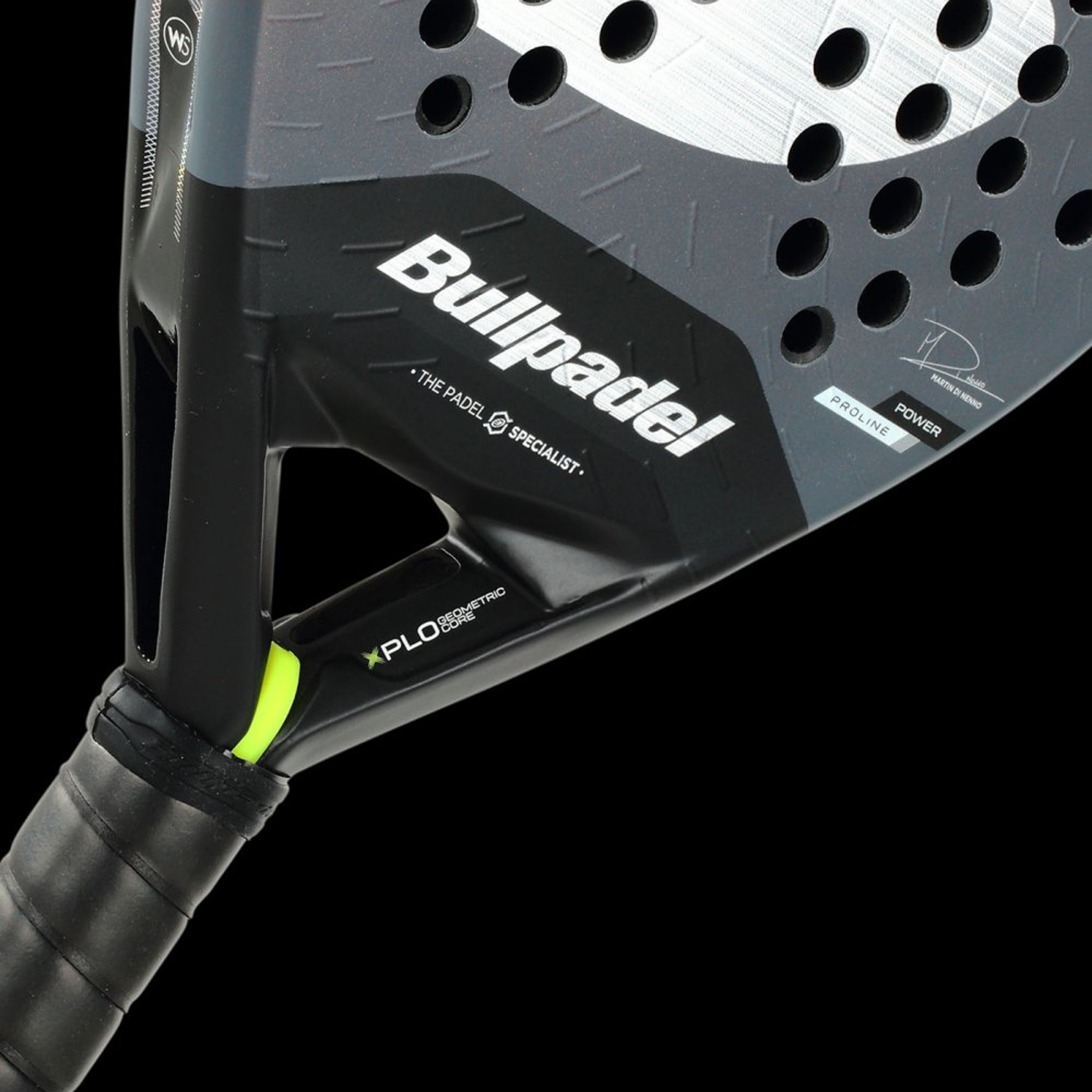 Bullpadel XPLO CMF 26 padel racket – core detail