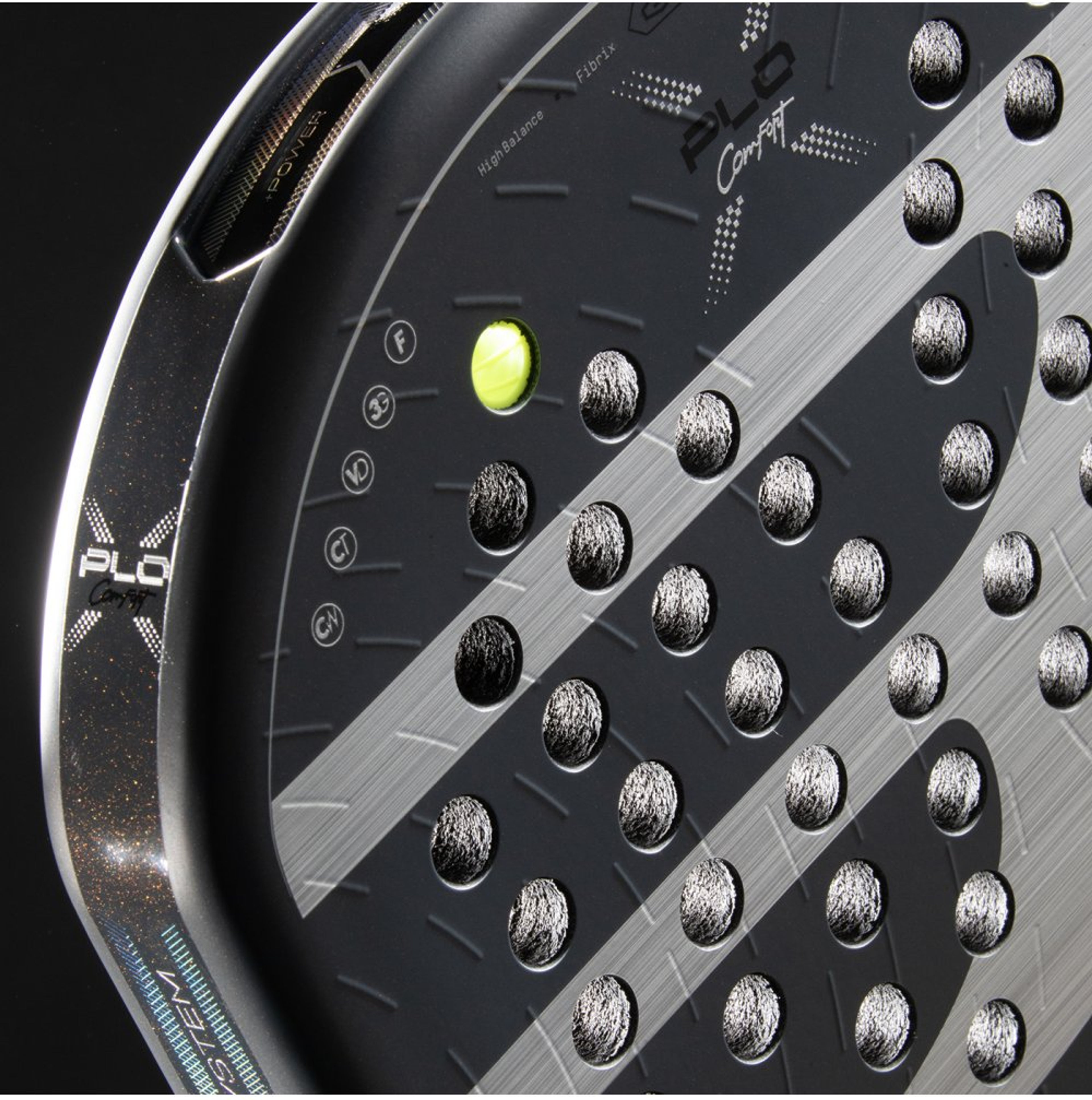Bullpadel XPLO CMF 26 padel racket – detail
