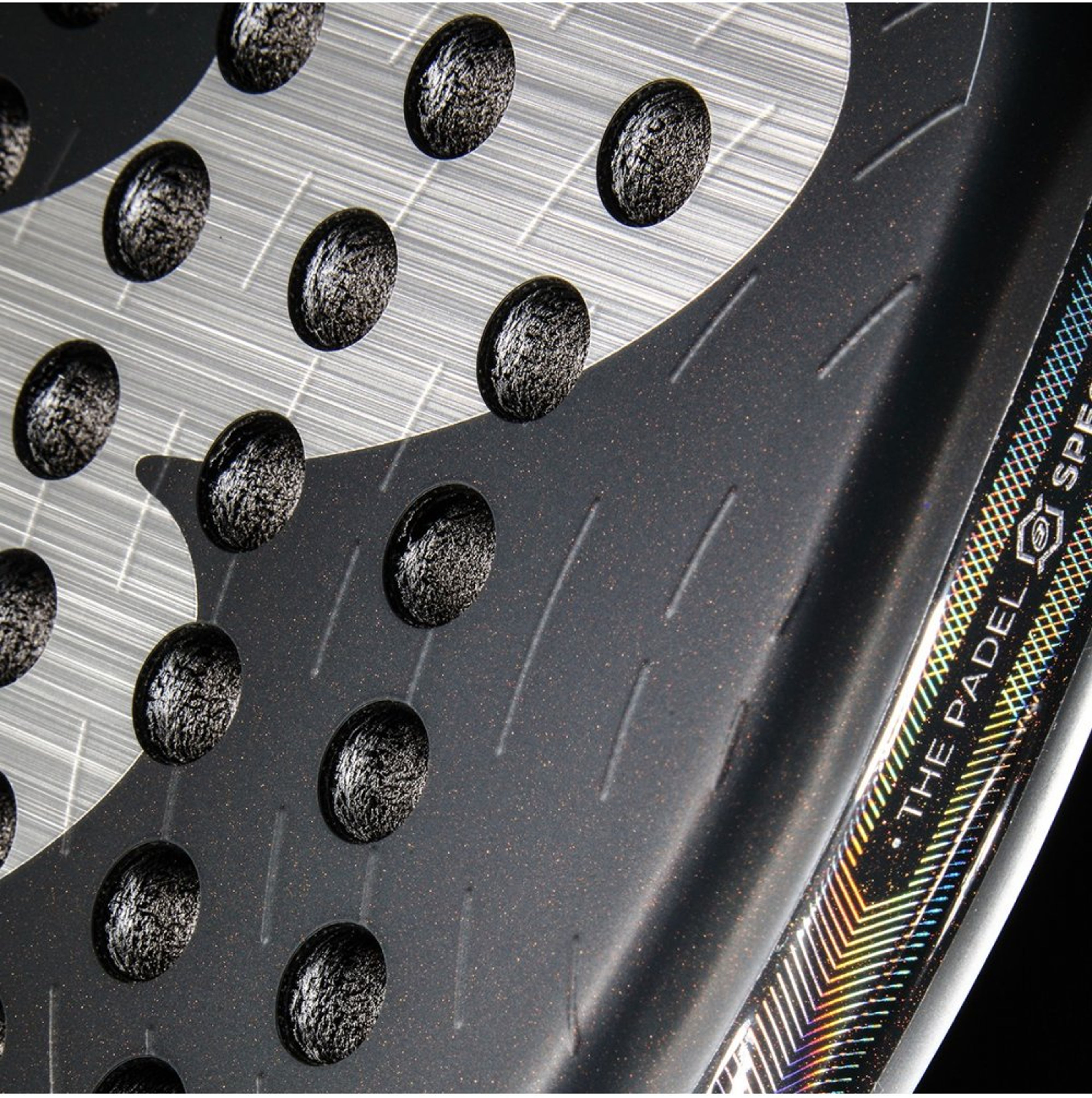 Bullpadel XPLO CMF 26 padel racket – horizontal side view