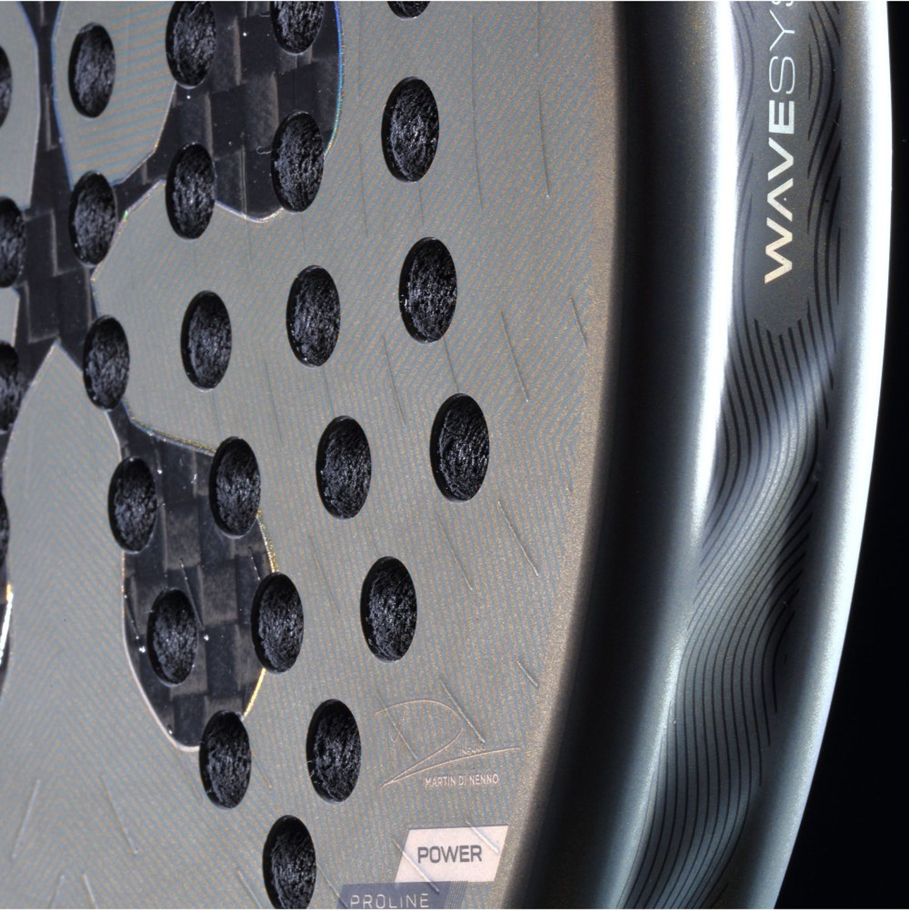 Bullpadel XPLO PP26 padel racket – horizontal side view