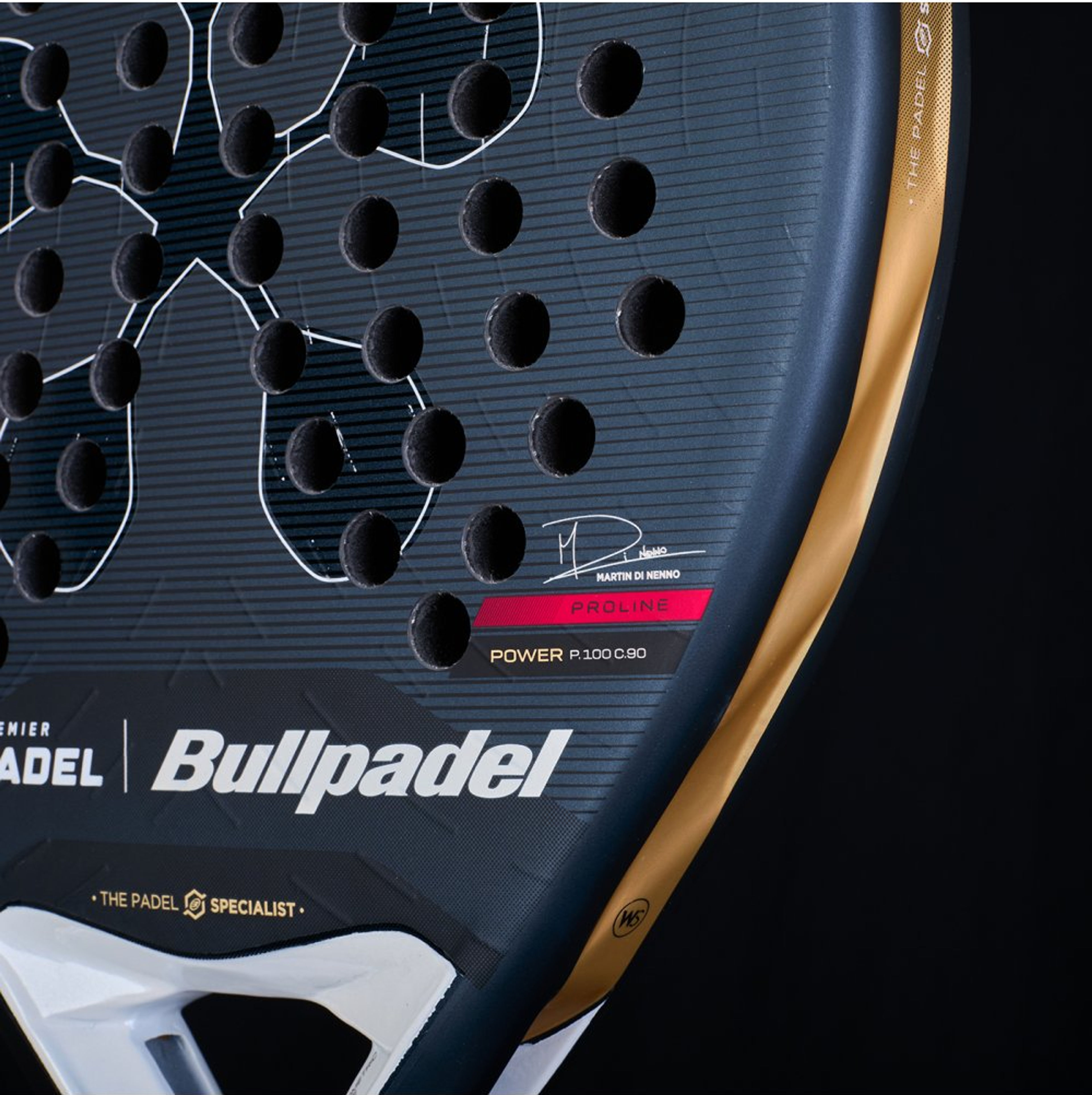 Bullpadel XPLO PREMIER padel racket – detail