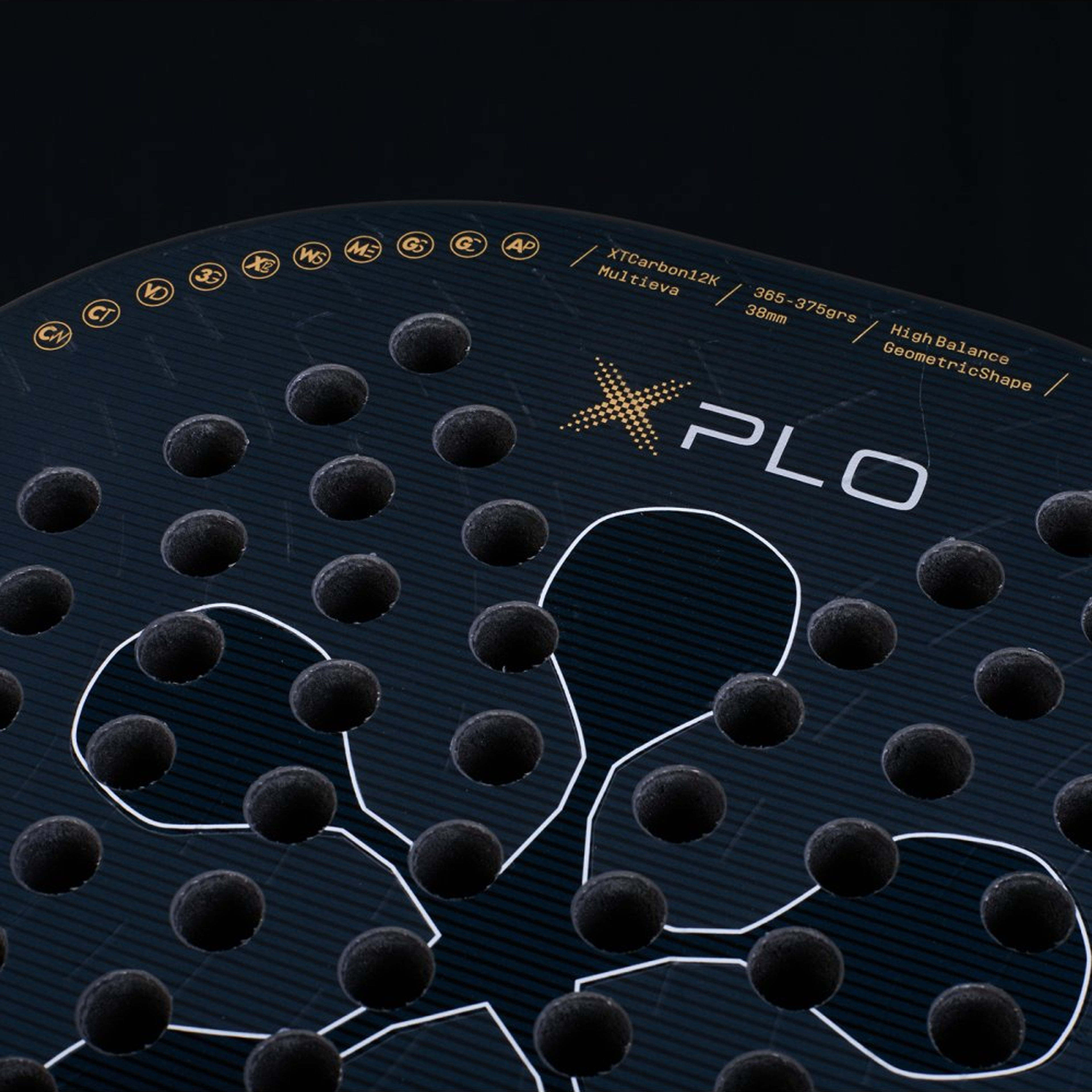 Bullpadel XPLO PREMIER padel racket – detail