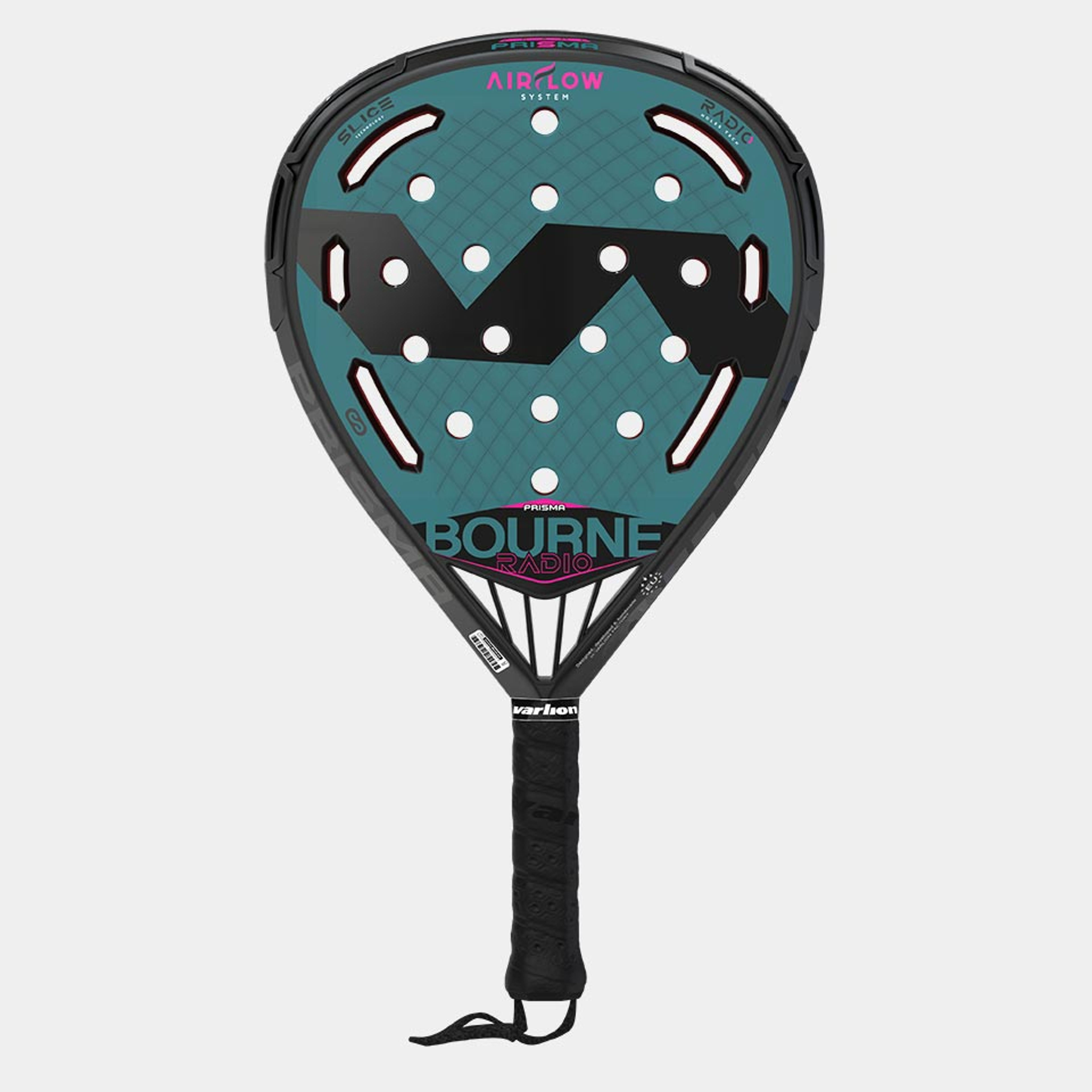 The Bourne Summum Prisma Radio padel racket is perfect for advanced players looking for a balance between power and control in their game. Discover its features and buy it now!
