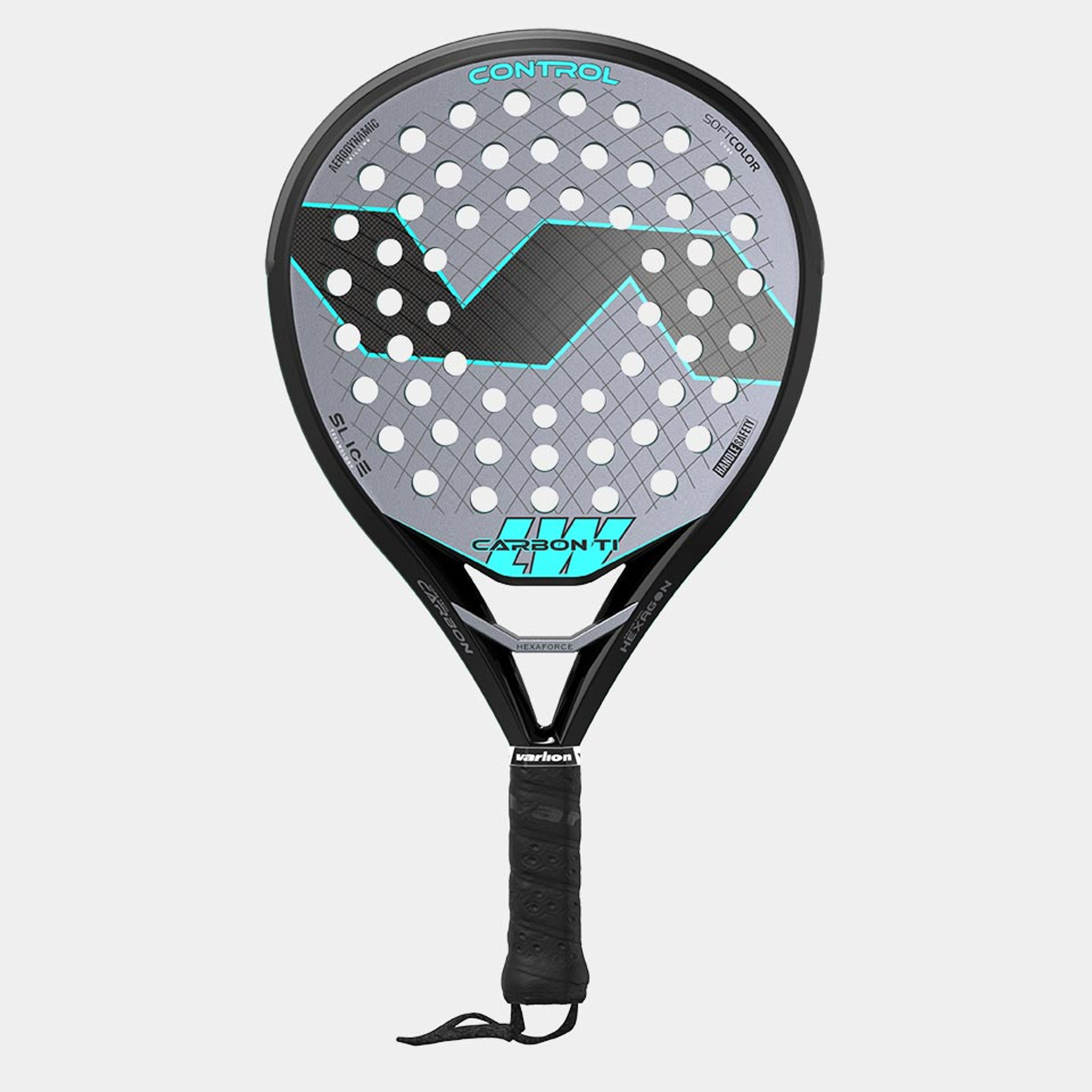Discover the Varlion GAMA ADVANCED LW CARBON TI padel racket, designed for advanced players seeking absolute control and outstanding performance in every match.