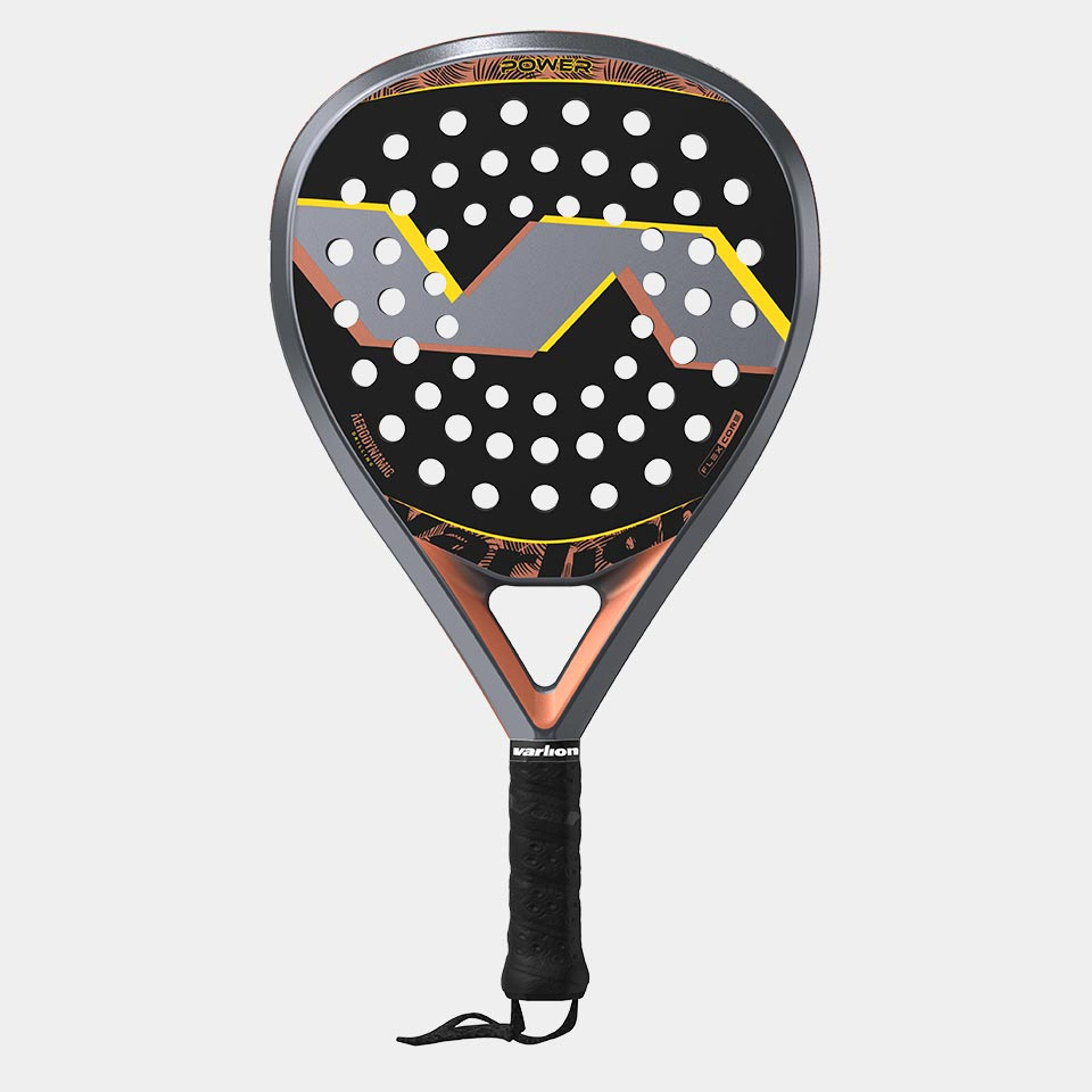Discover the Varlion ONE BOURNE padel racket, designed for beginner players looking for power in their shots. Enjoy high-performance gameplay with this quality padel racket.