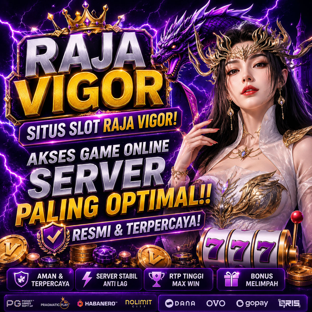 RAJAVIGOR : Make Situs Slot Raja Vigor Akses Game Online Dengan Server Optimal
