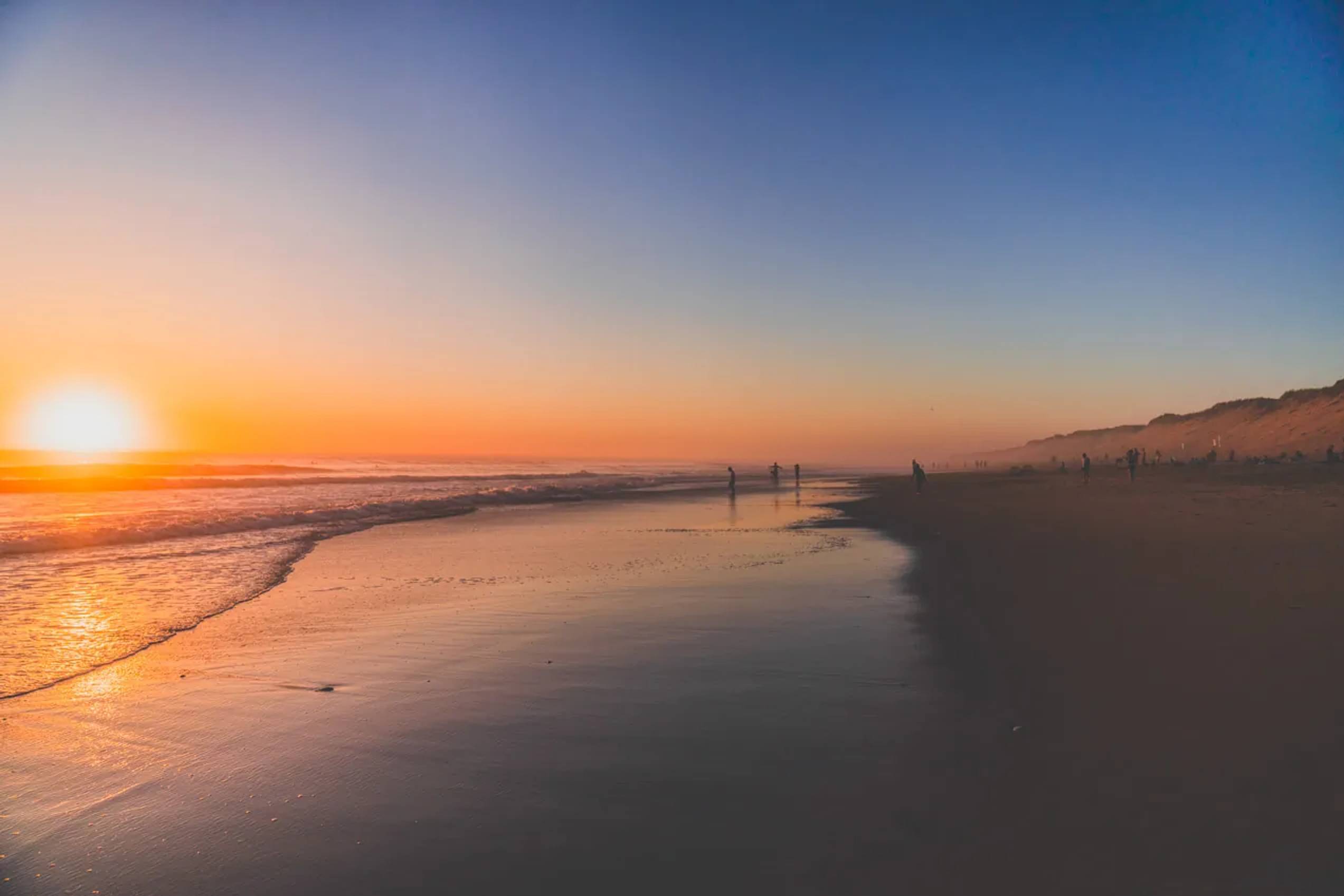 Coucher de Soleil Plage du Sauveterre 1 - Sables d'Olonne (France, 2020)