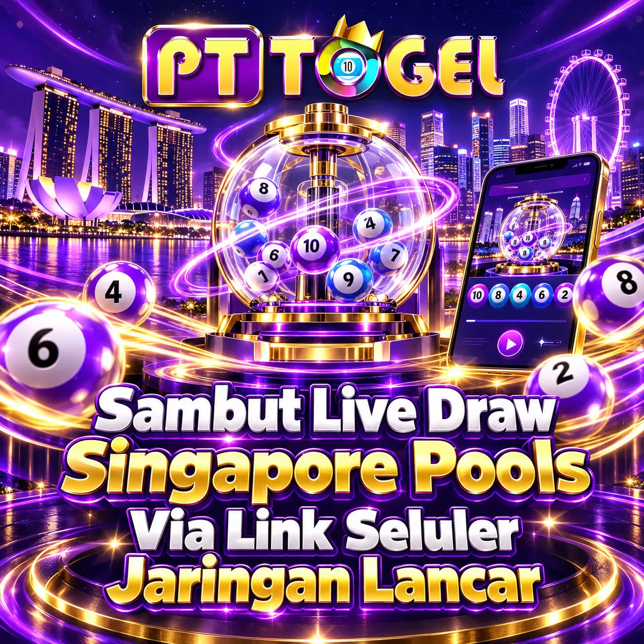 PTTOGEL > Sambut Live Draw Singapore Pools Via Link Seluler Jaringan Lancar